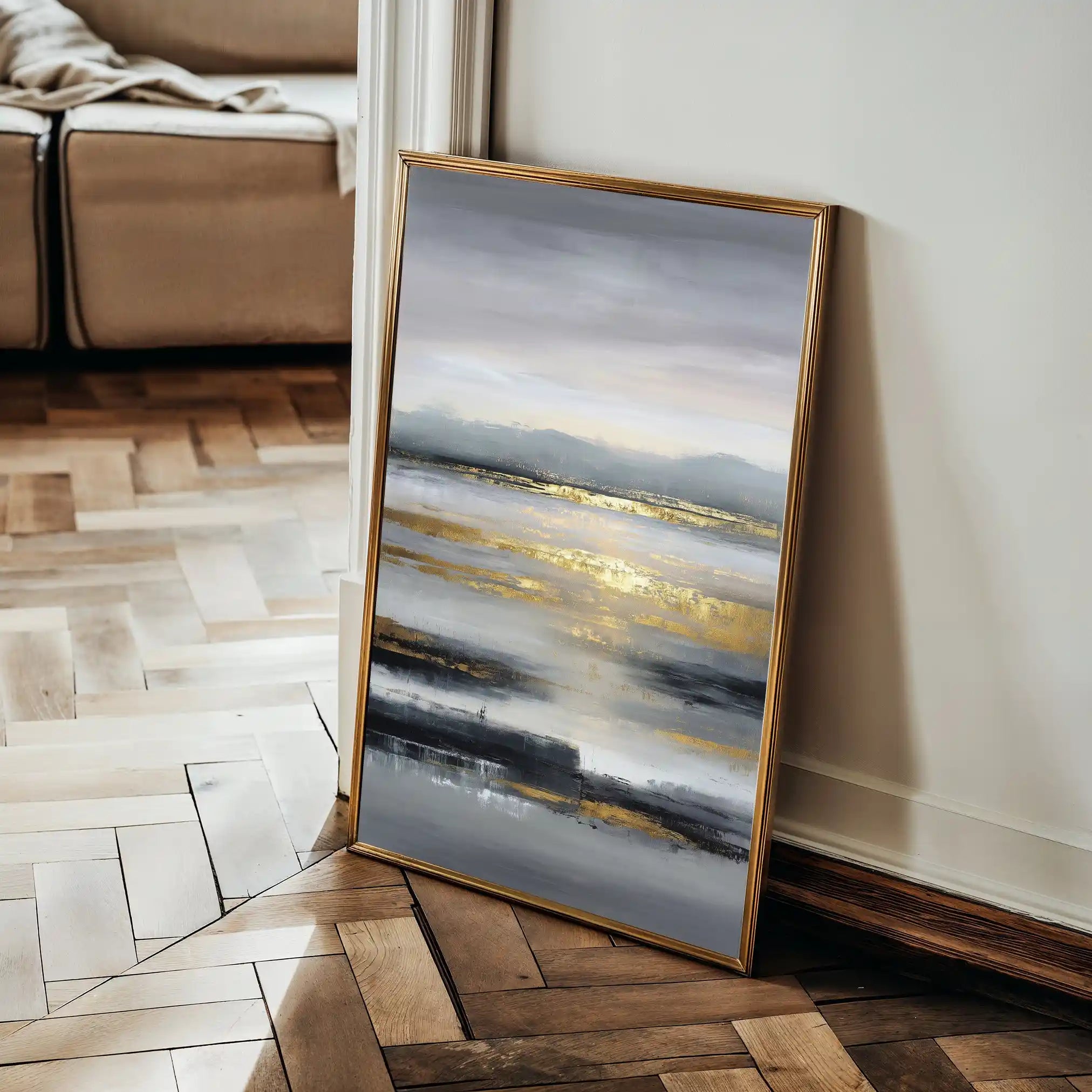 Abstract 2075 Canvas Art 60 x 40 cm / Stretched on hidden frame