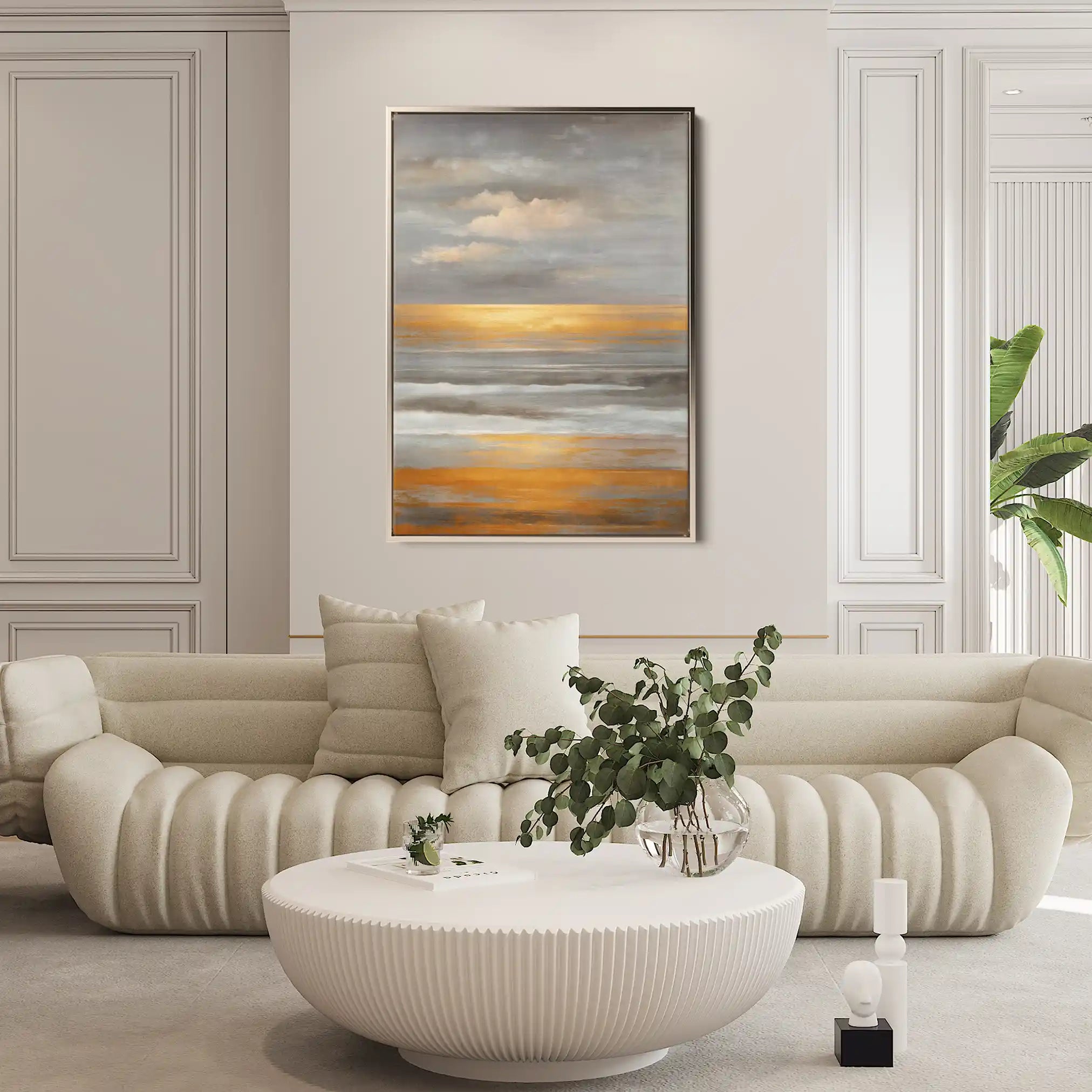 Abstract 2076 Canvas Art 60 x 40 cm / Stretched on hidden frame