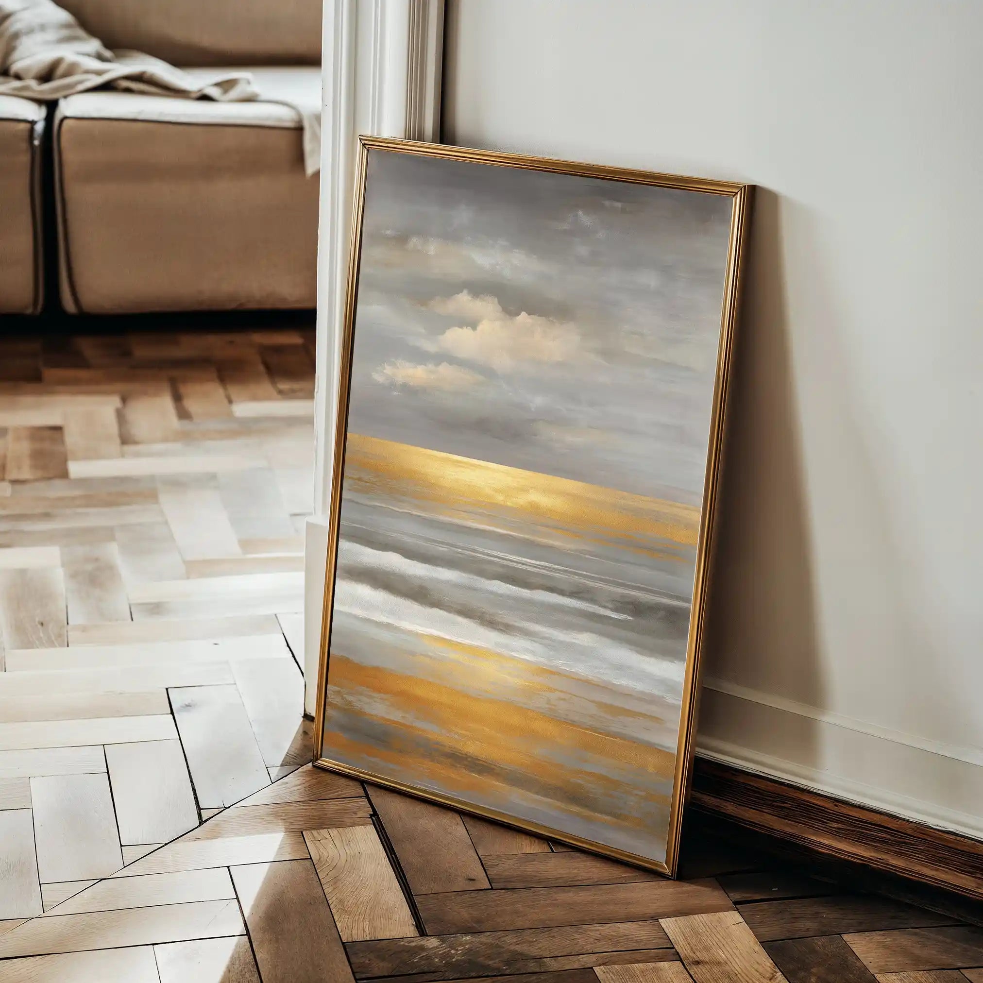 Abstract 2076 Canvas Art 60 x 40 cm / Stretched on hidden frame