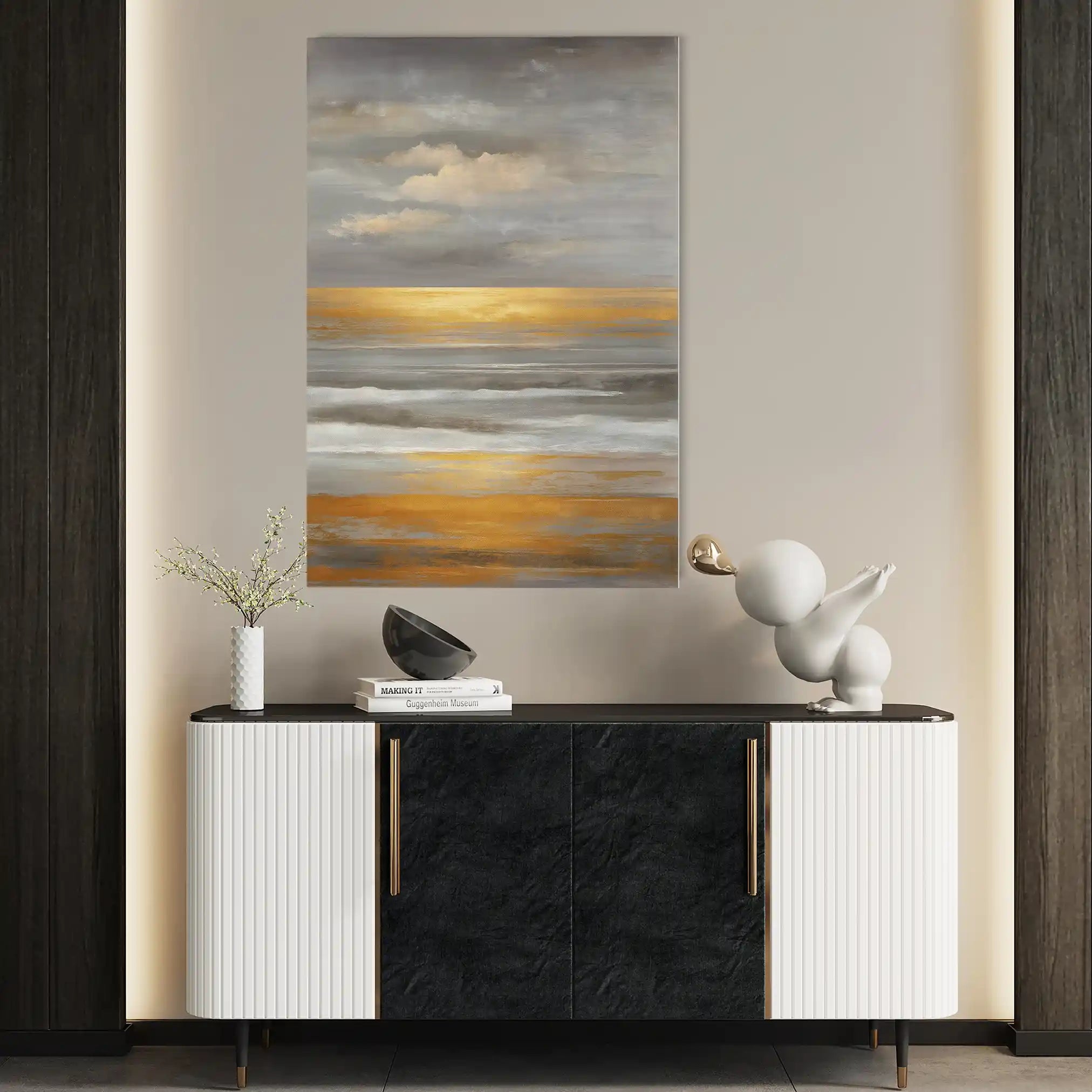 Abstract 2076 Canvas Art 60 x 40 cm / Stretched on hidden frame