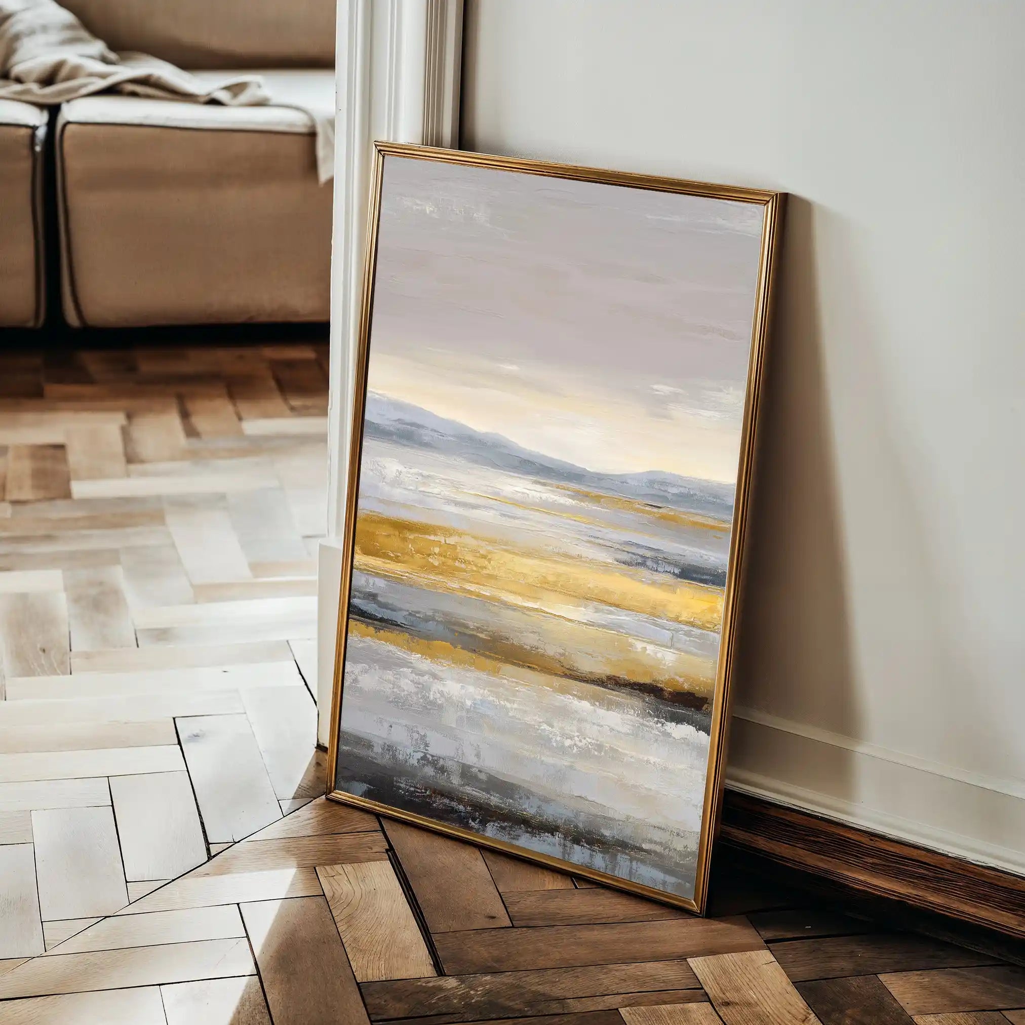 Abstract 2077 Canvas Art 60 x 40 cm / Stretched on hidden frame