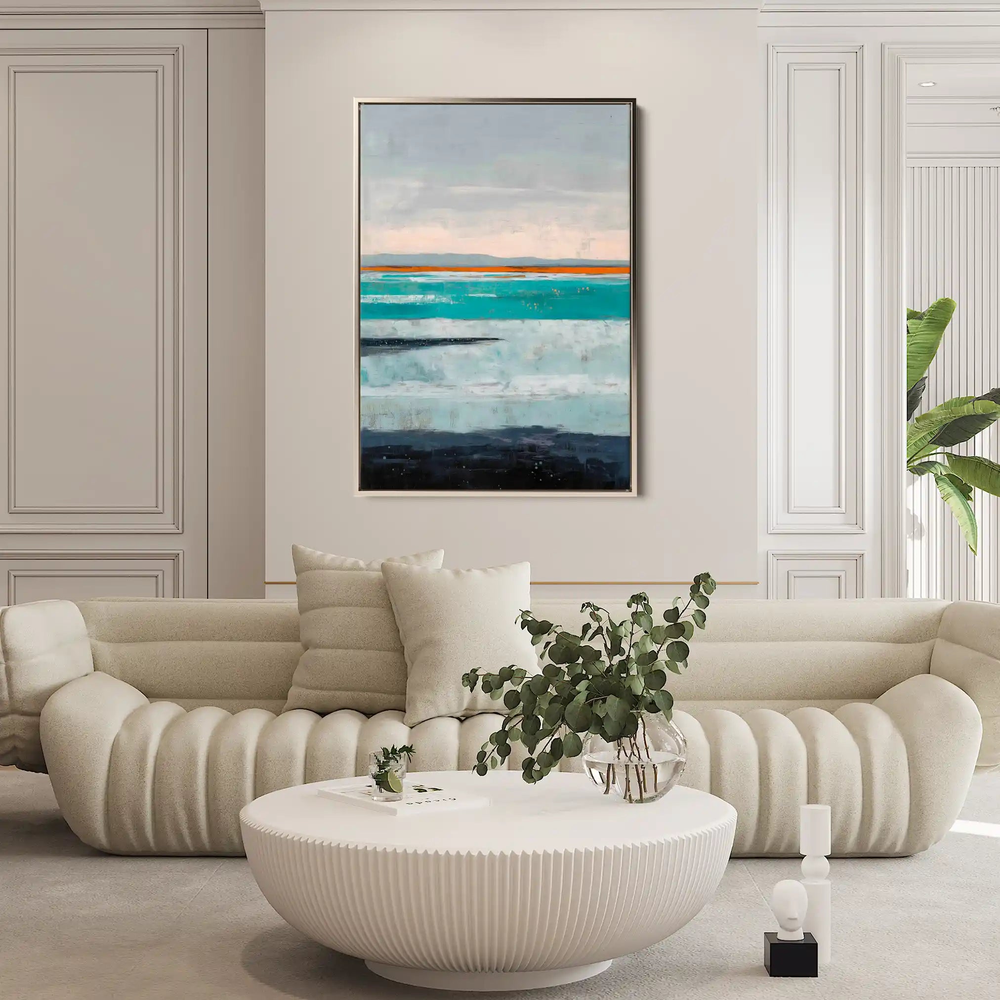 Abstract 2078 Canvas Art 60 x 40 cm / Stretched on hidden frame