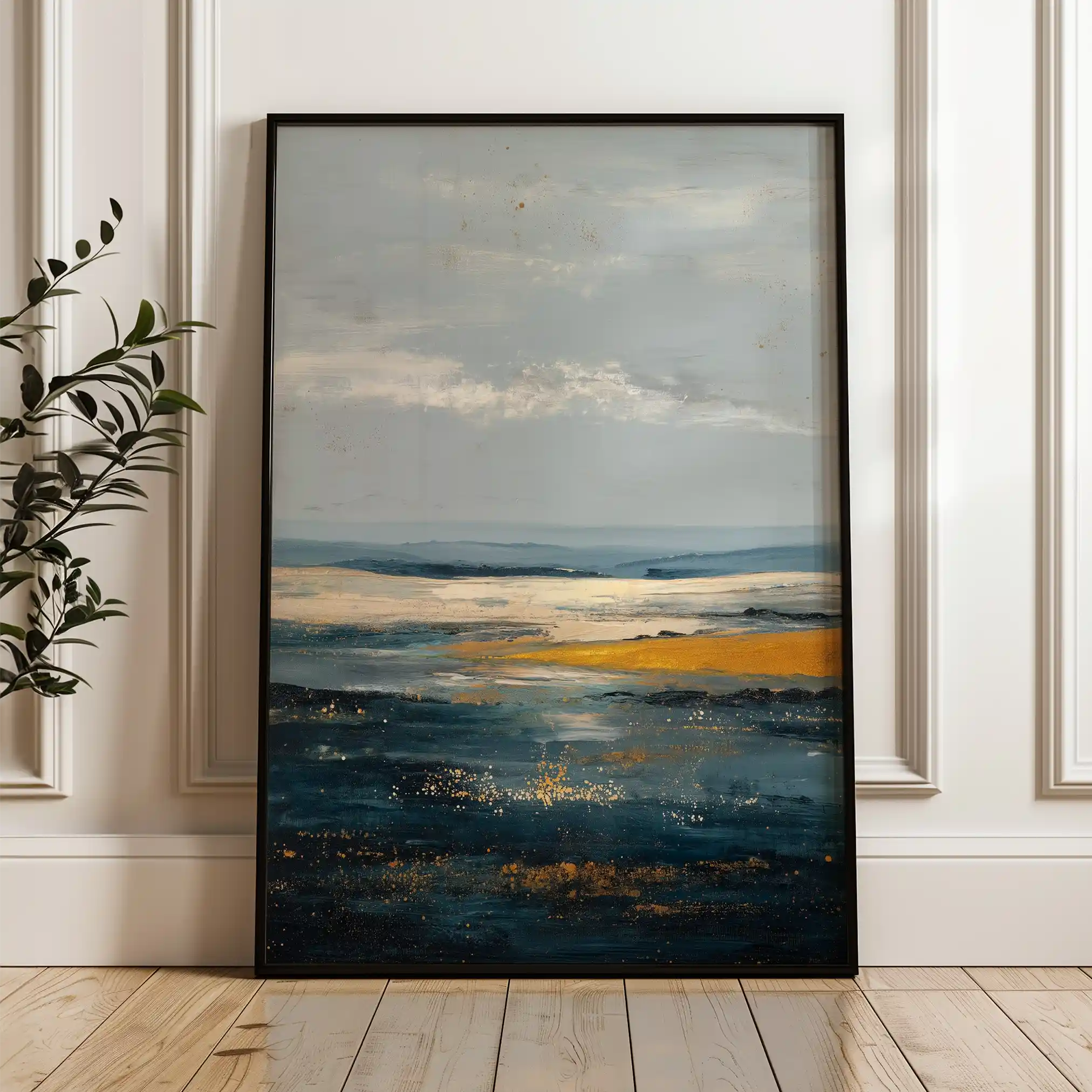 Abstract 2079 Canvas Art 60 x 40 cm / Stretched on hidden frame