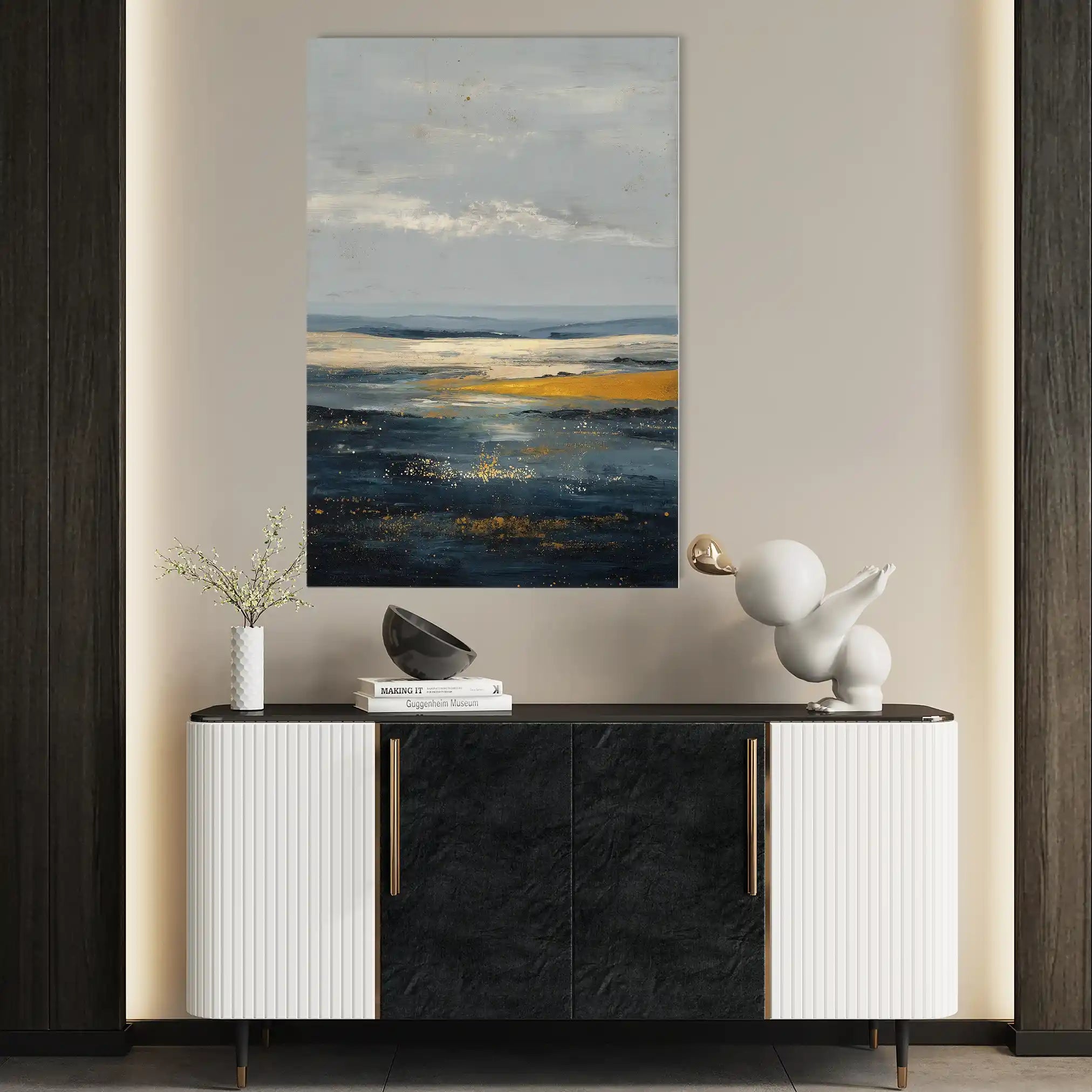 Abstract 2079 Canvas Art 60 x 40 cm / Stretched on hidden frame
