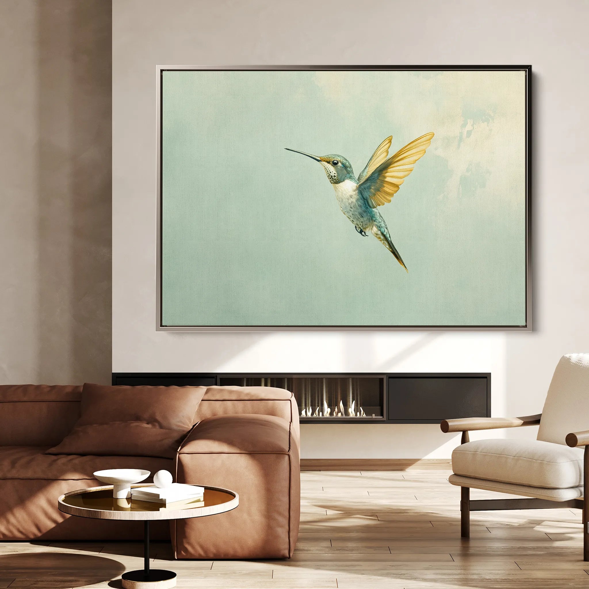 Animals Canvas Wall Art WAD208-AN 90 x 60 cm / Stretched on hidden frame