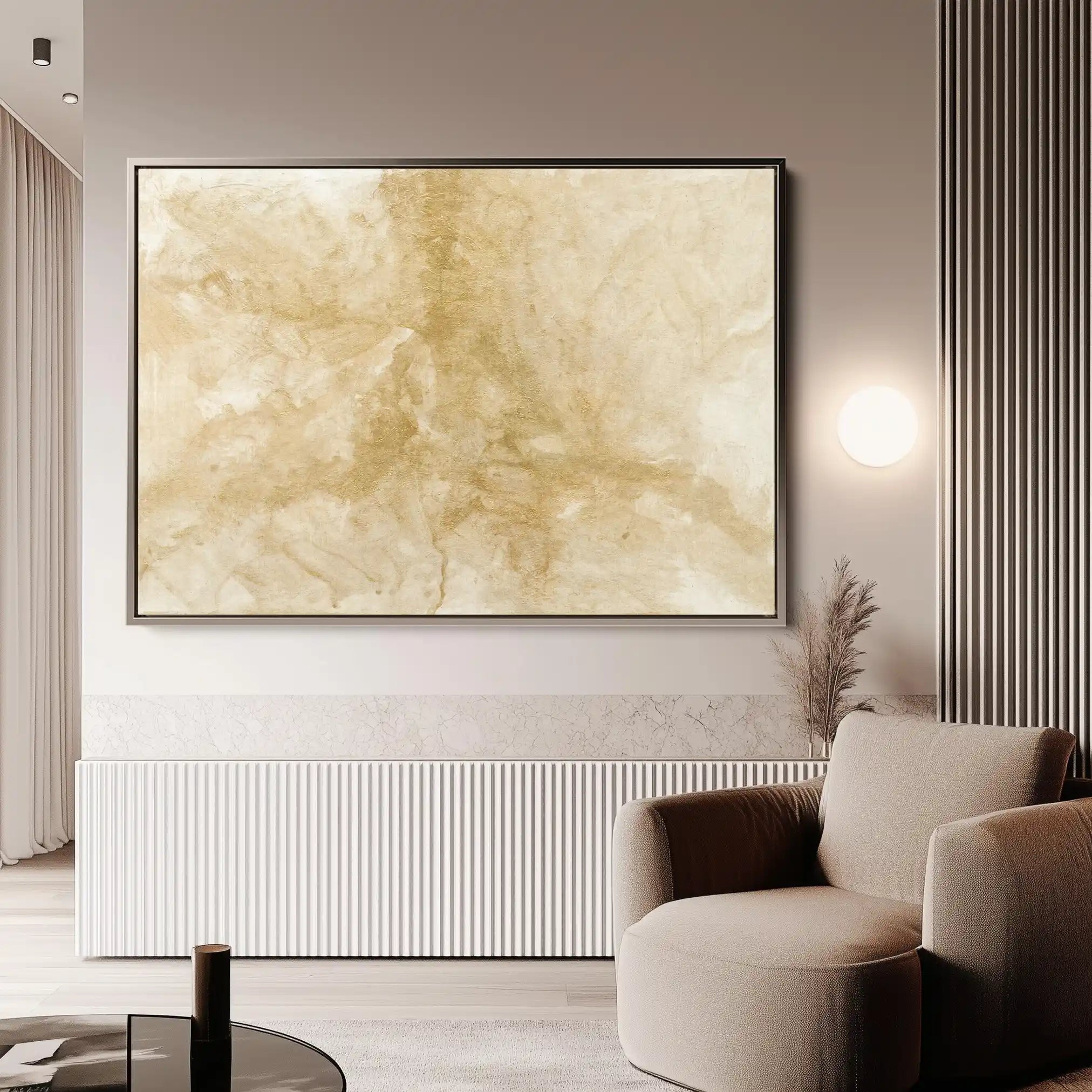Abstract 208 Canvas Art 60 x 40 cm / Stretched on hidden frame