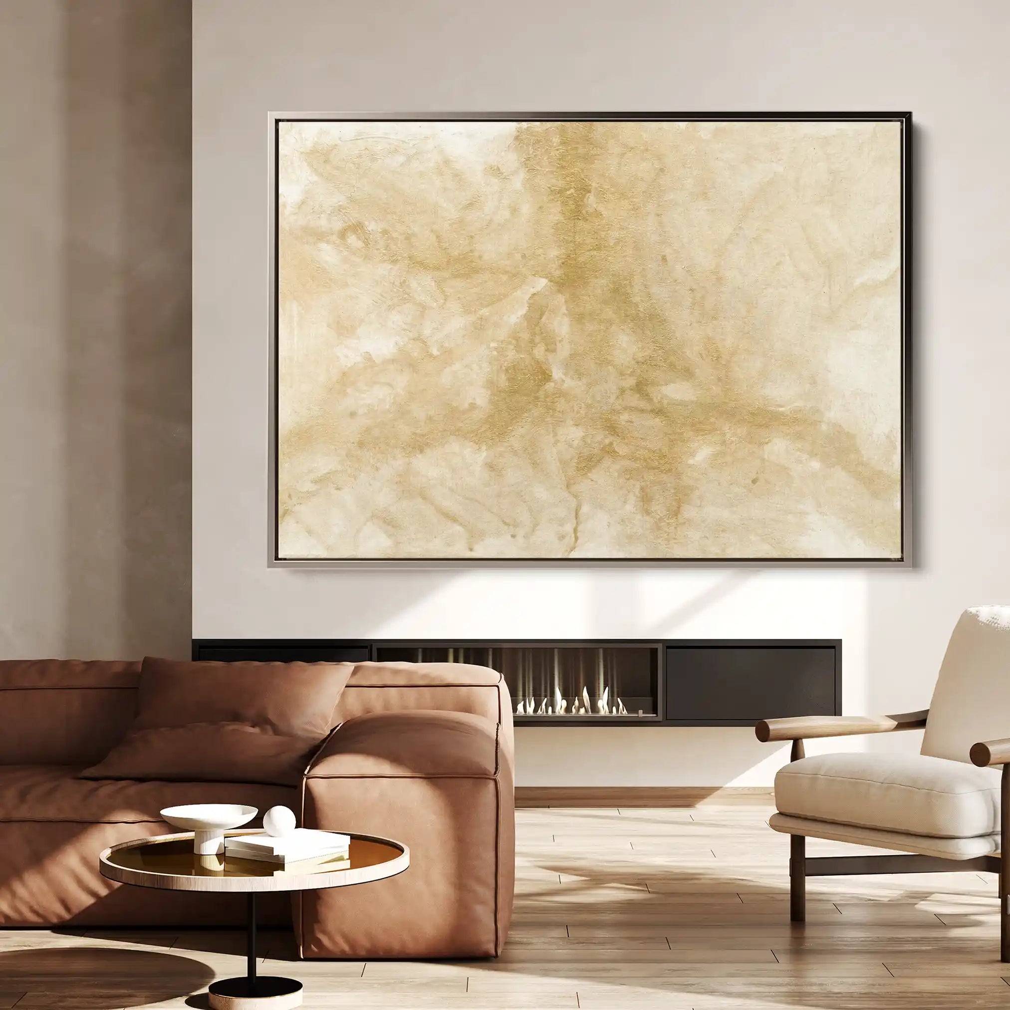 Abstract 208 Canvas Art 60 x 40 cm / Stretched on hidden frame