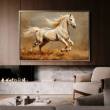 Horses 208 Canvas Art 90 x 60 cm / Stretched on hidden frame