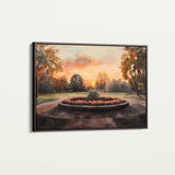 Landscape 208 Canvas Art 90 x 60 cm / Stretched on hidden frame