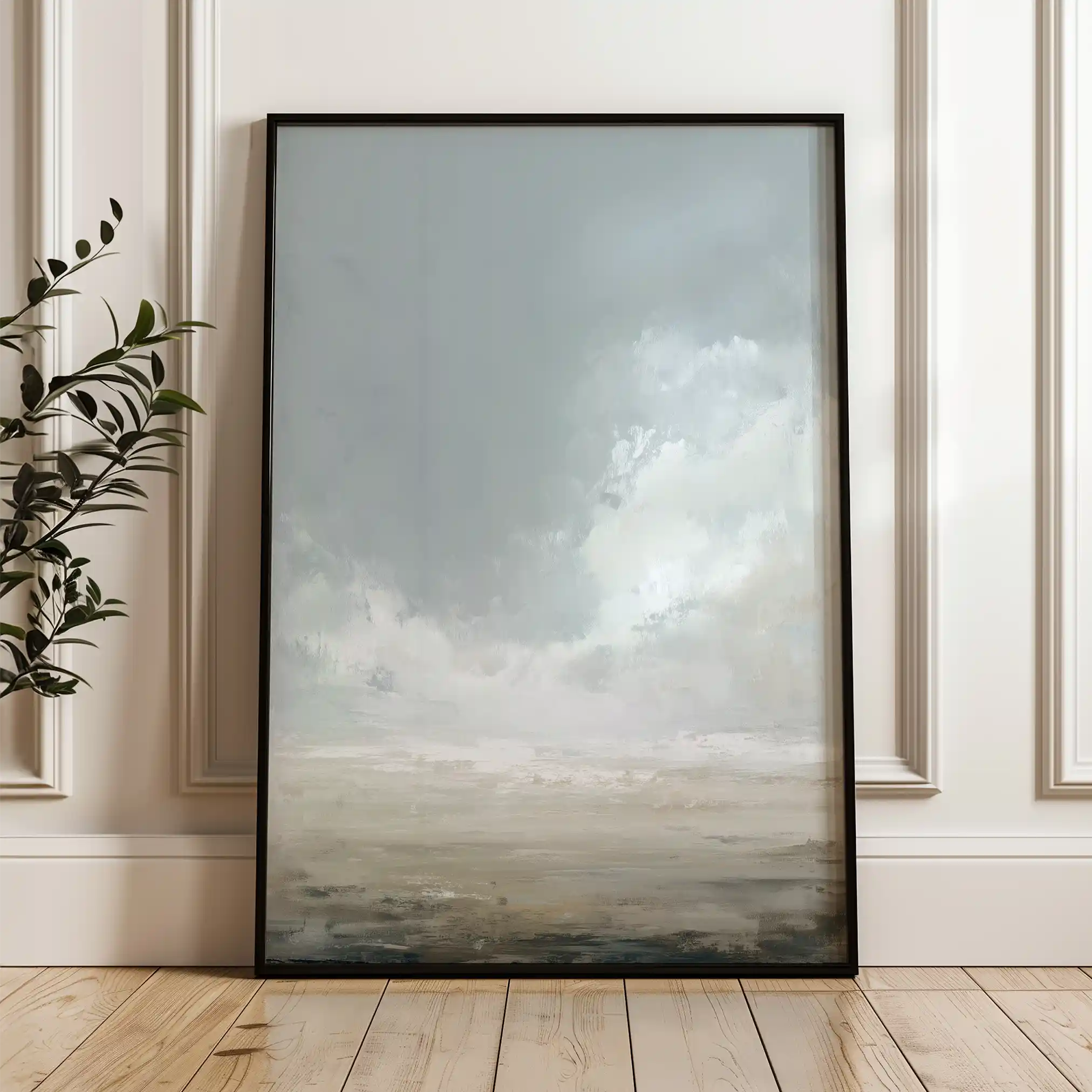 Abstract 2080 Canvas Art 60 x 40 cm / Stretched on hidden frame