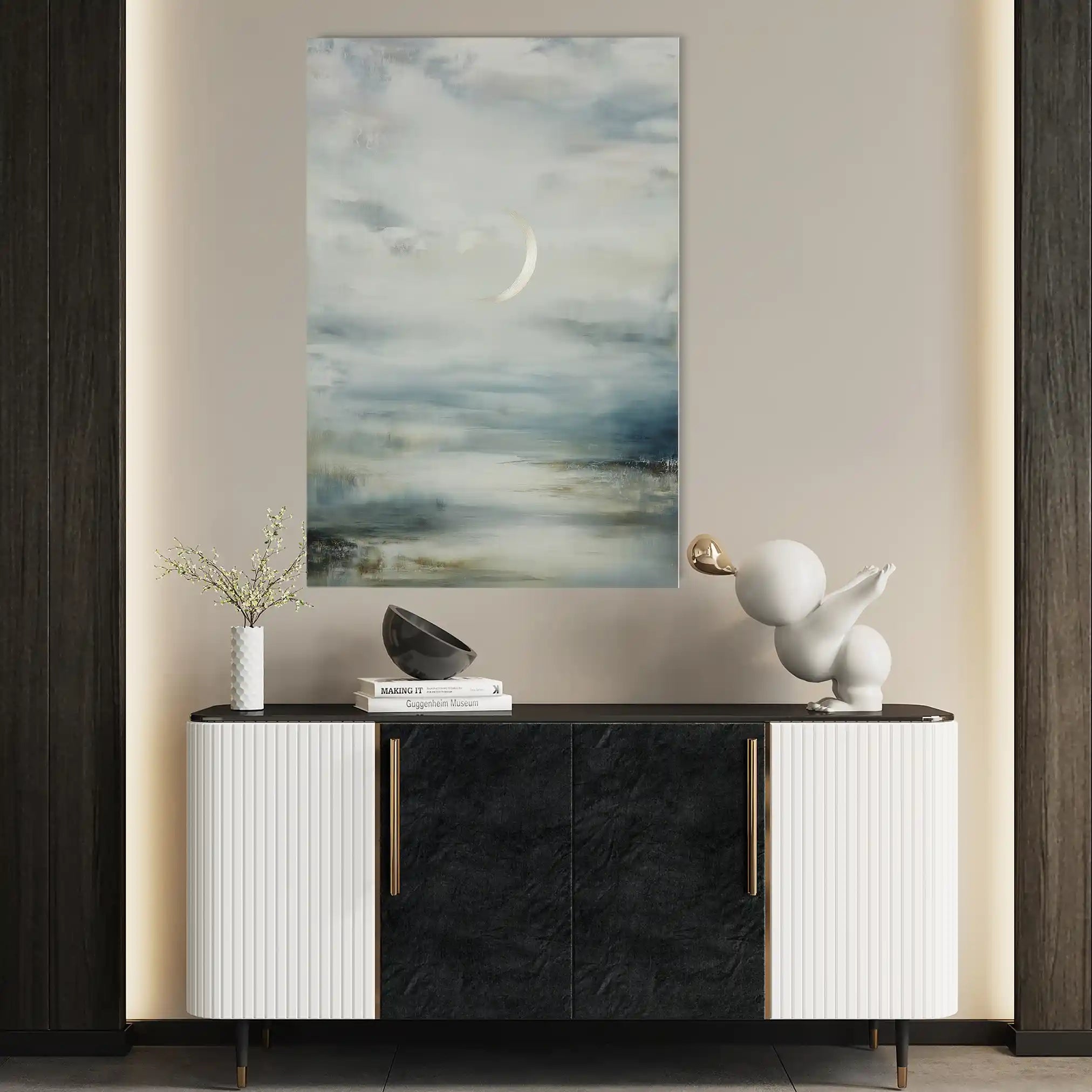 Abstract 2083 Canvas Art 60 x 40 cm / Stretched on hidden frame