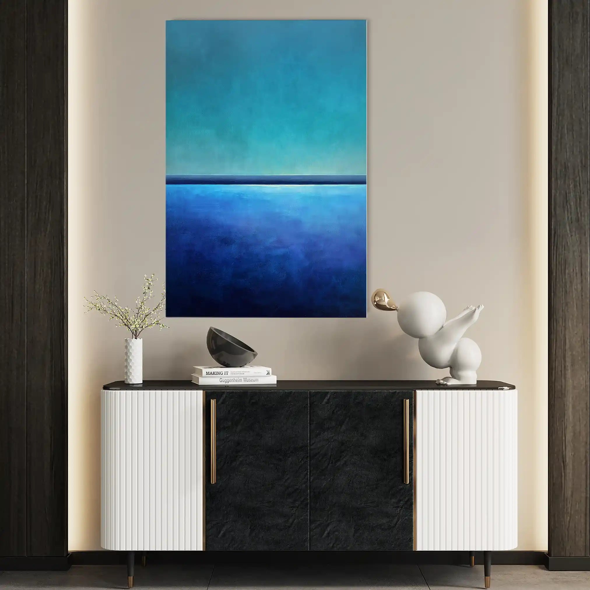 Abstract 2089 Canvas Art 60 x 40 cm / Stretched on hidden frame