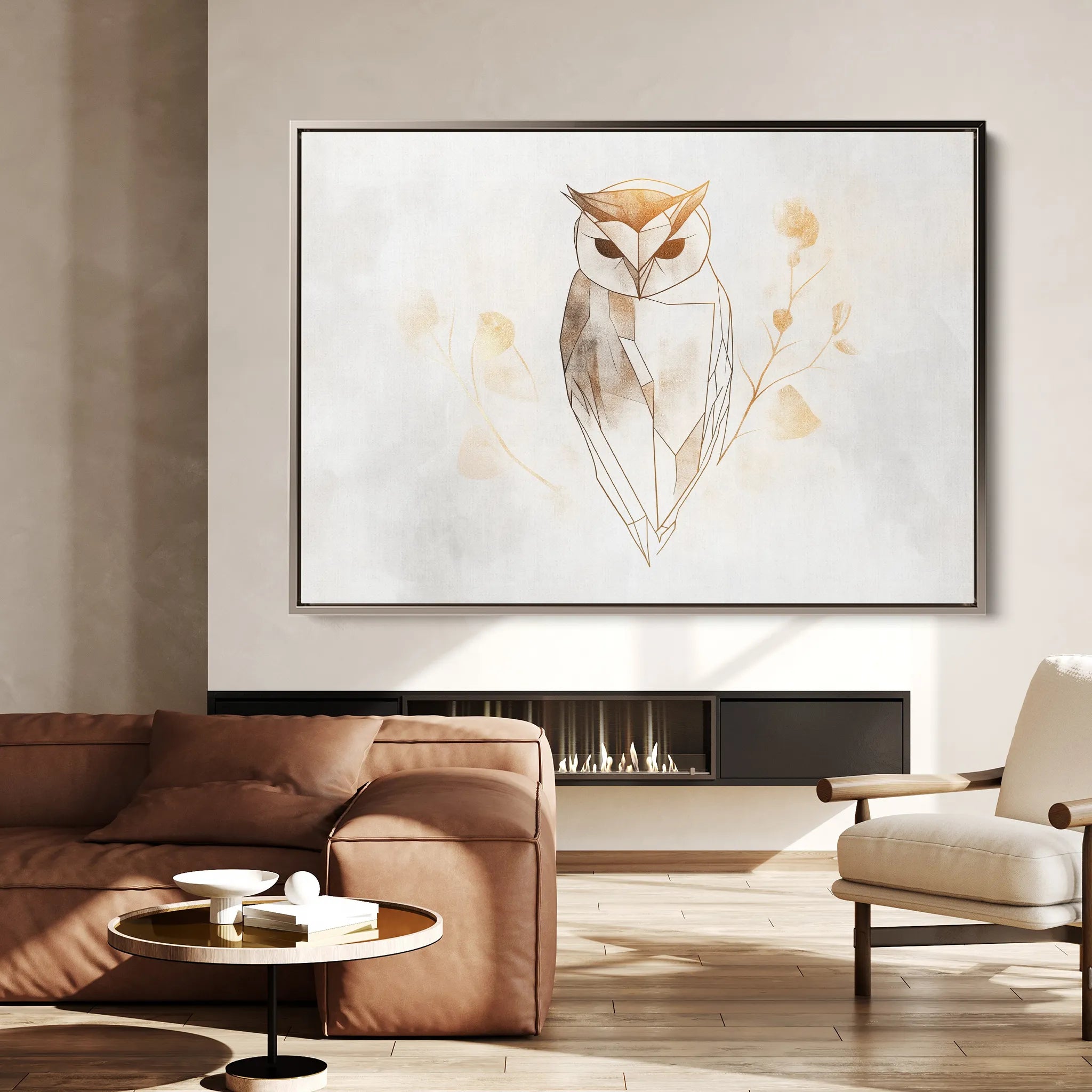 Animals Canvas Wall Art WAD209-AN 90 x 60 cm / Stretched on hidden frame