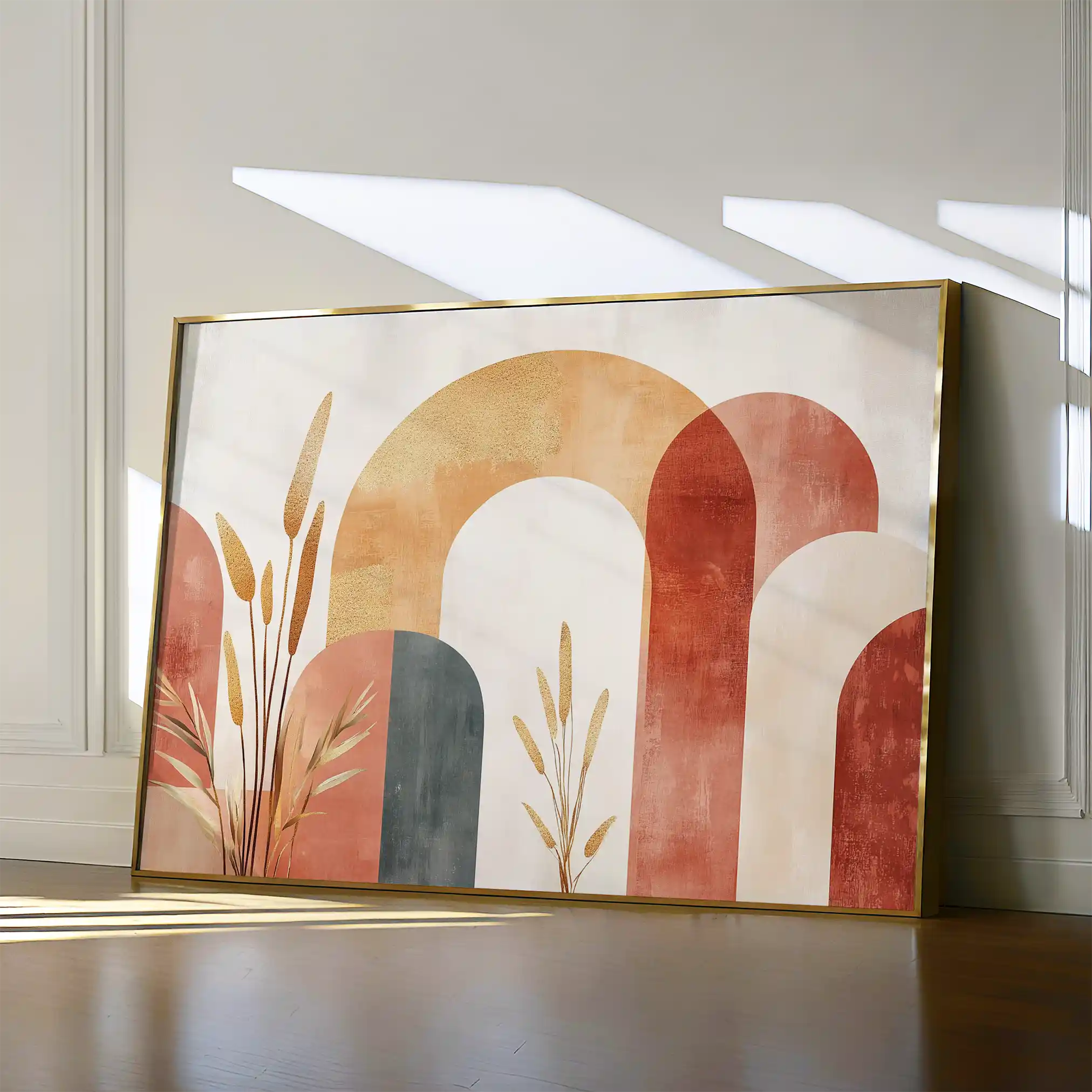 Boho 209 Canvas Art 90 x 60 cm / Stretched on hidden frame
