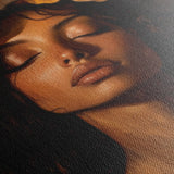 Portrait 209 Canvas Art 90 x 60 cm / Stretched on hidden frame