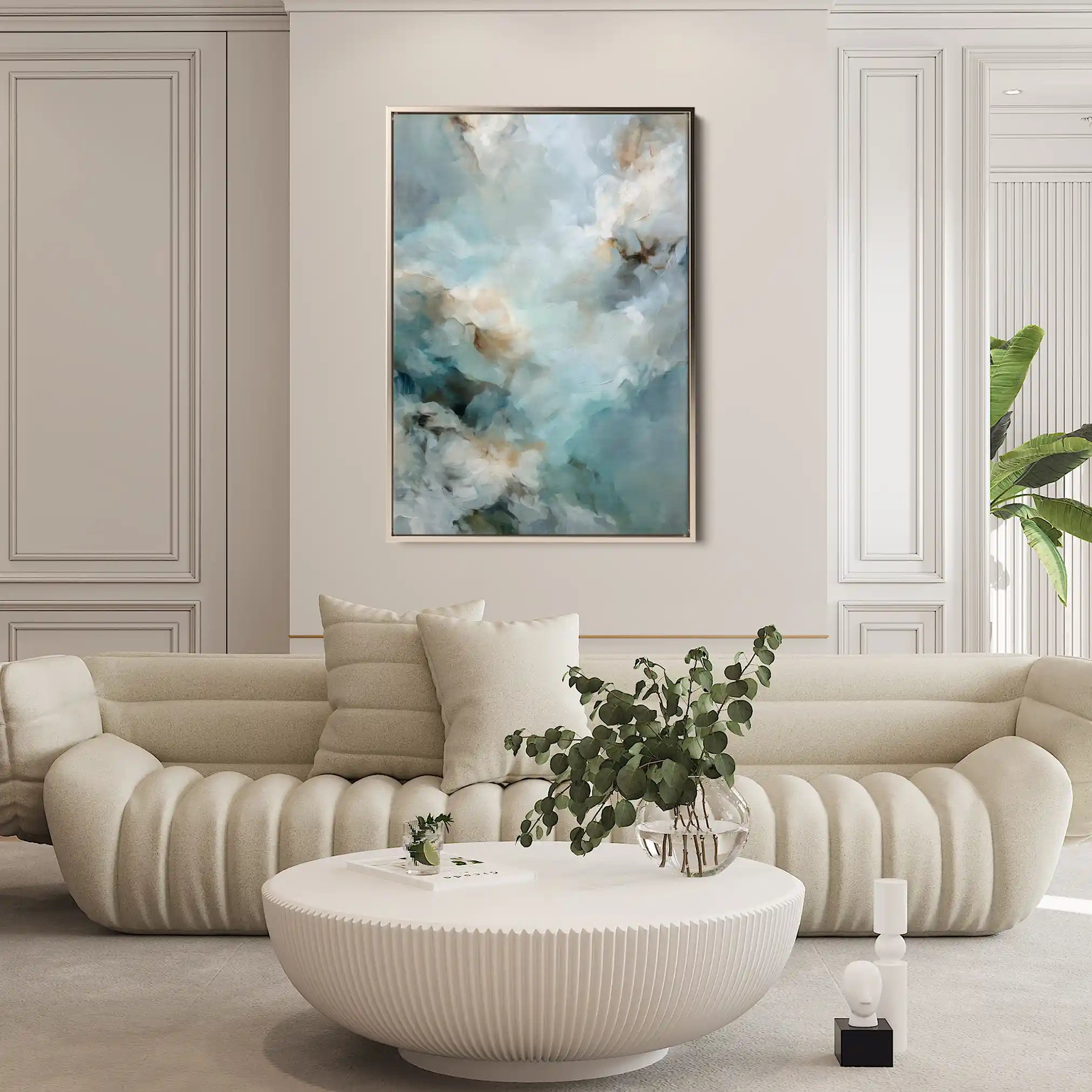 Abstract 2093 Canvas Art 60 x 40 cm / Stretched on hidden frame