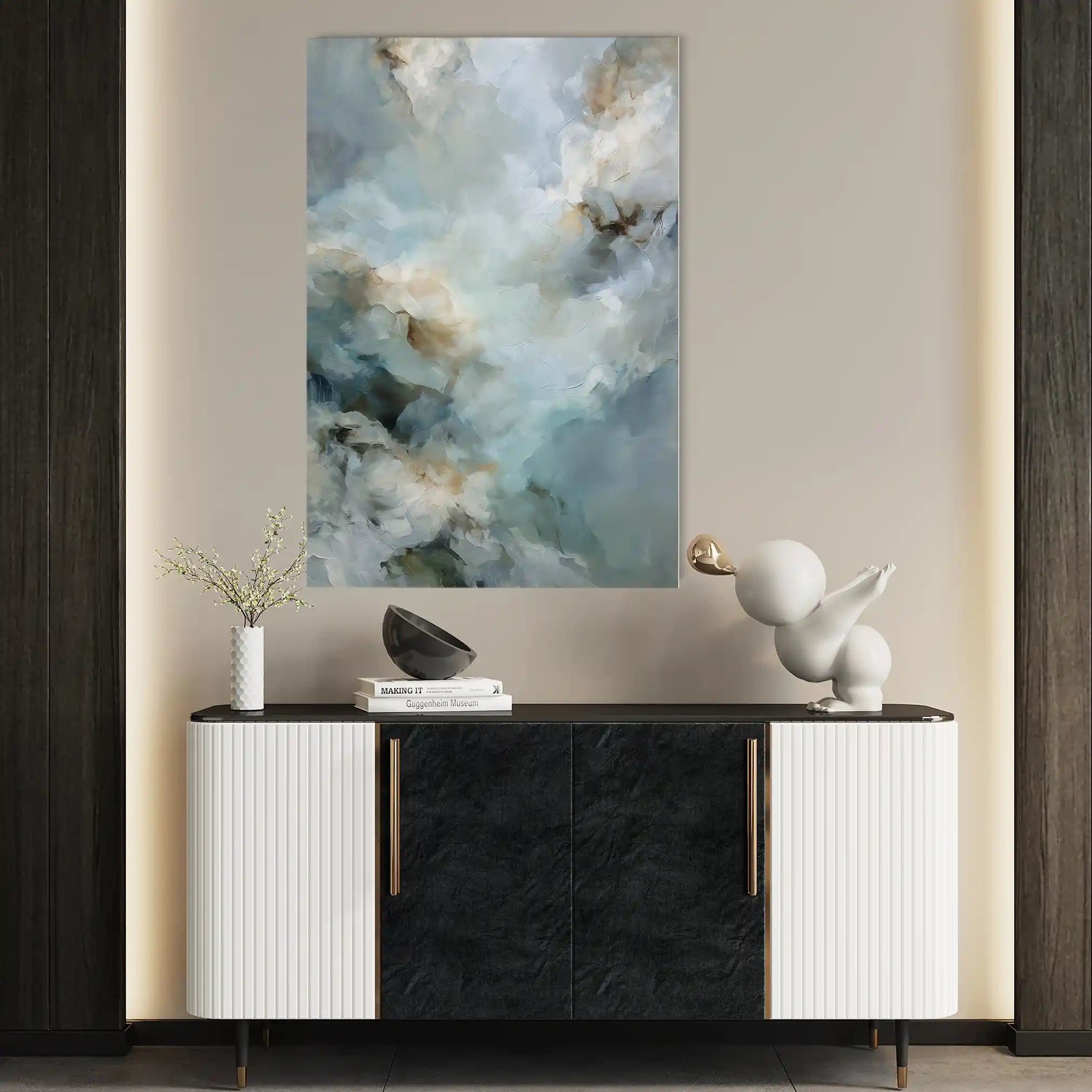 Abstract 2093 Canvas Art 60 x 40 cm / Stretched on hidden frame