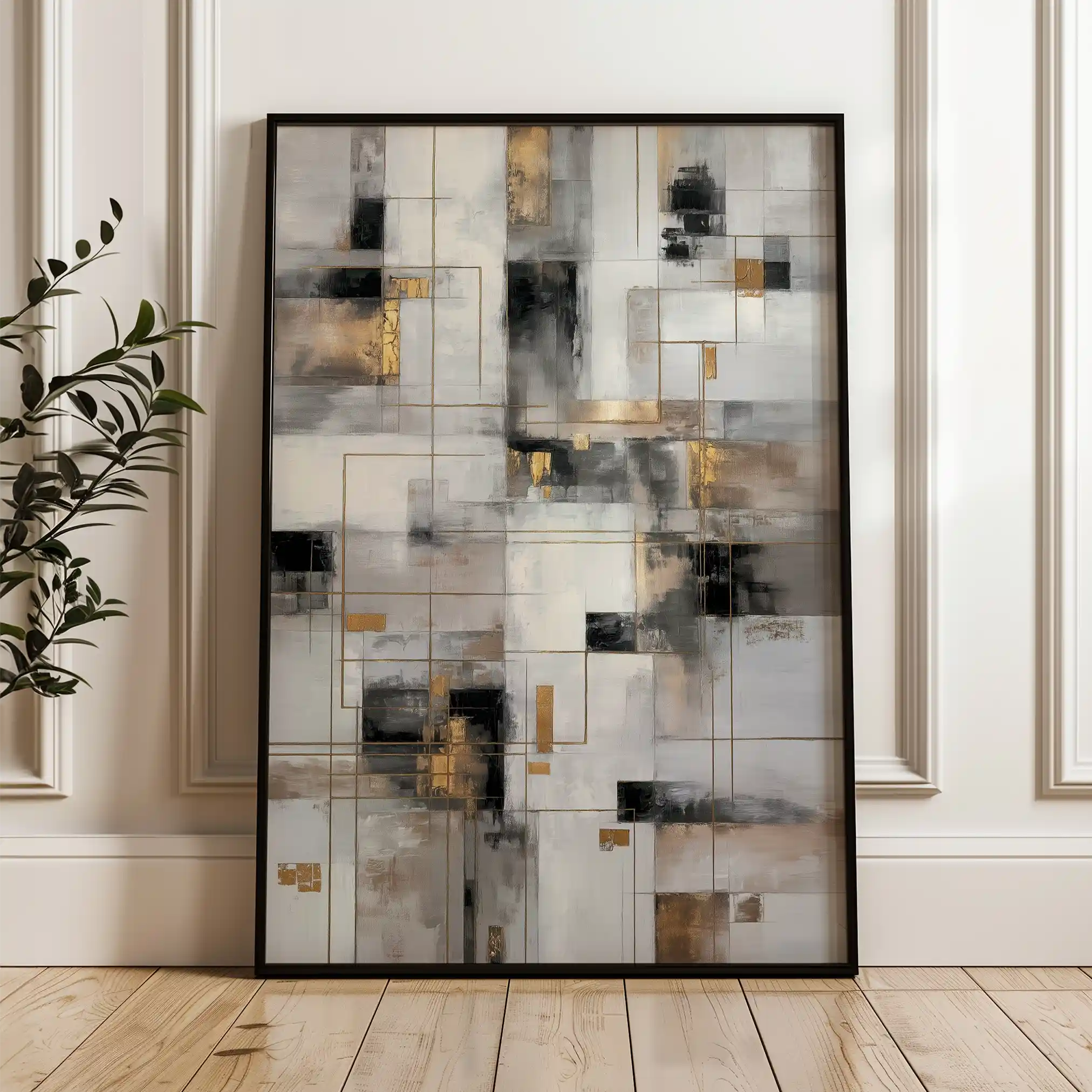 Abstract 2094 Canvas Art 60 x 40 cm / Stretched on hidden frame