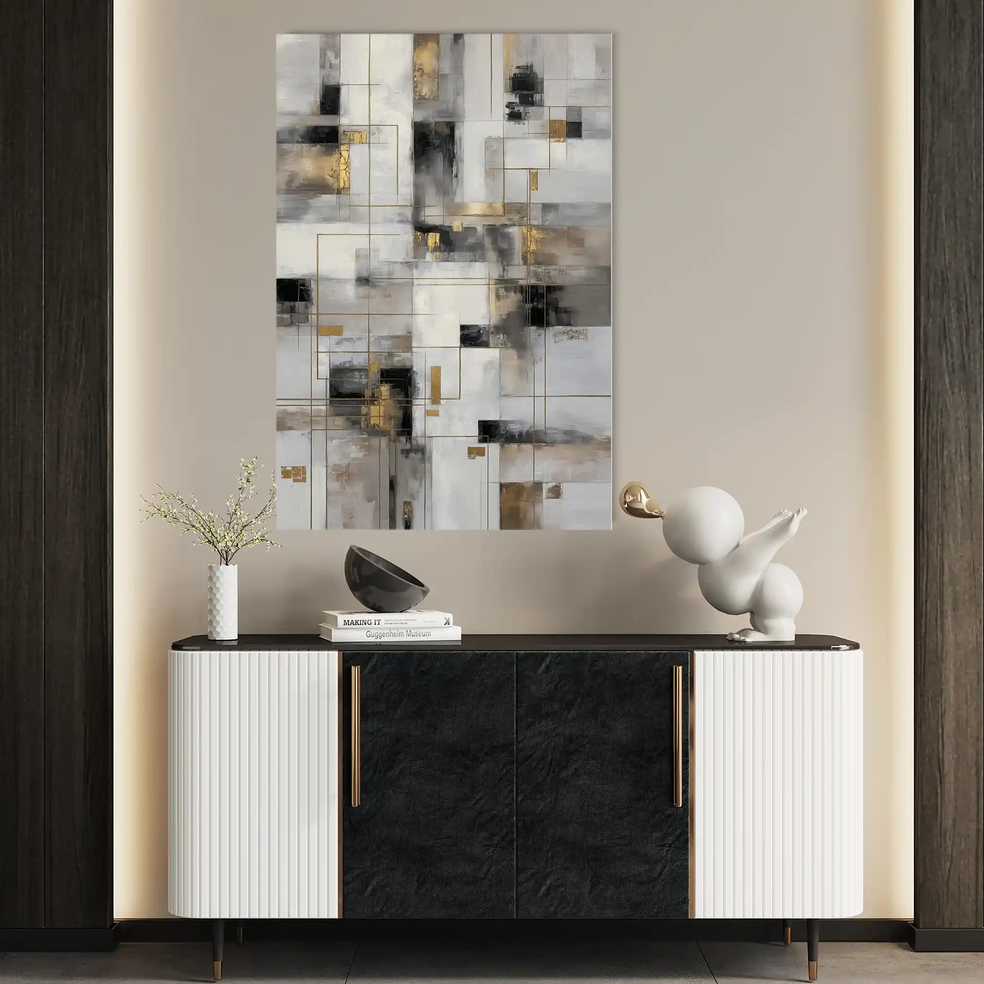 Abstract 2094 Canvas Art 60 x 40 cm / Stretched on hidden frame
