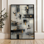 Abstract 2097 Canvas Art 60 x 40 cm / Stretched on hidden frame