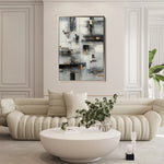 Abstract 2097 Canvas Art 60 x 40 cm / Stretched on hidden frame