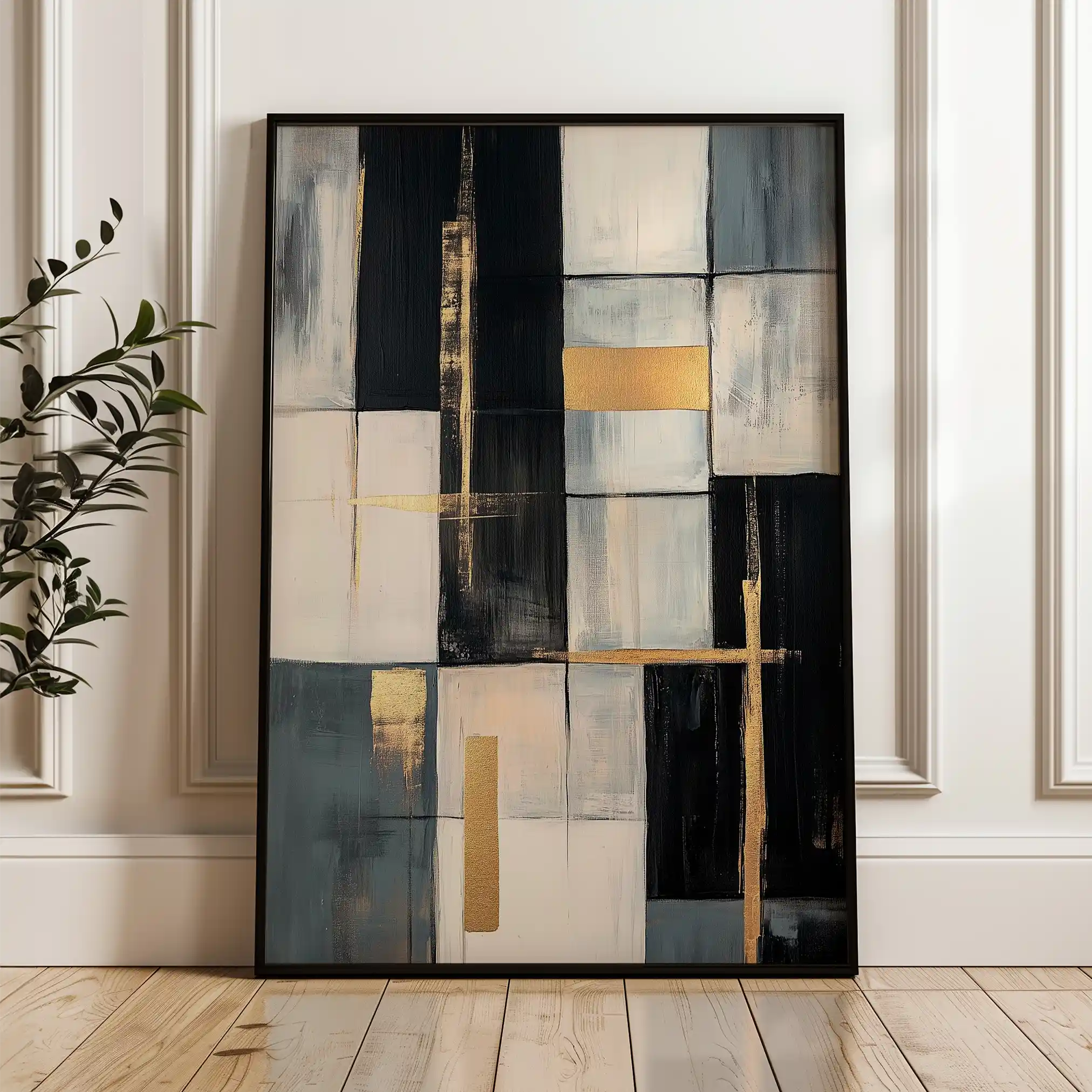 Abstract 2098 Canvas Art 60 x 40 cm / Stretched on hidden frame