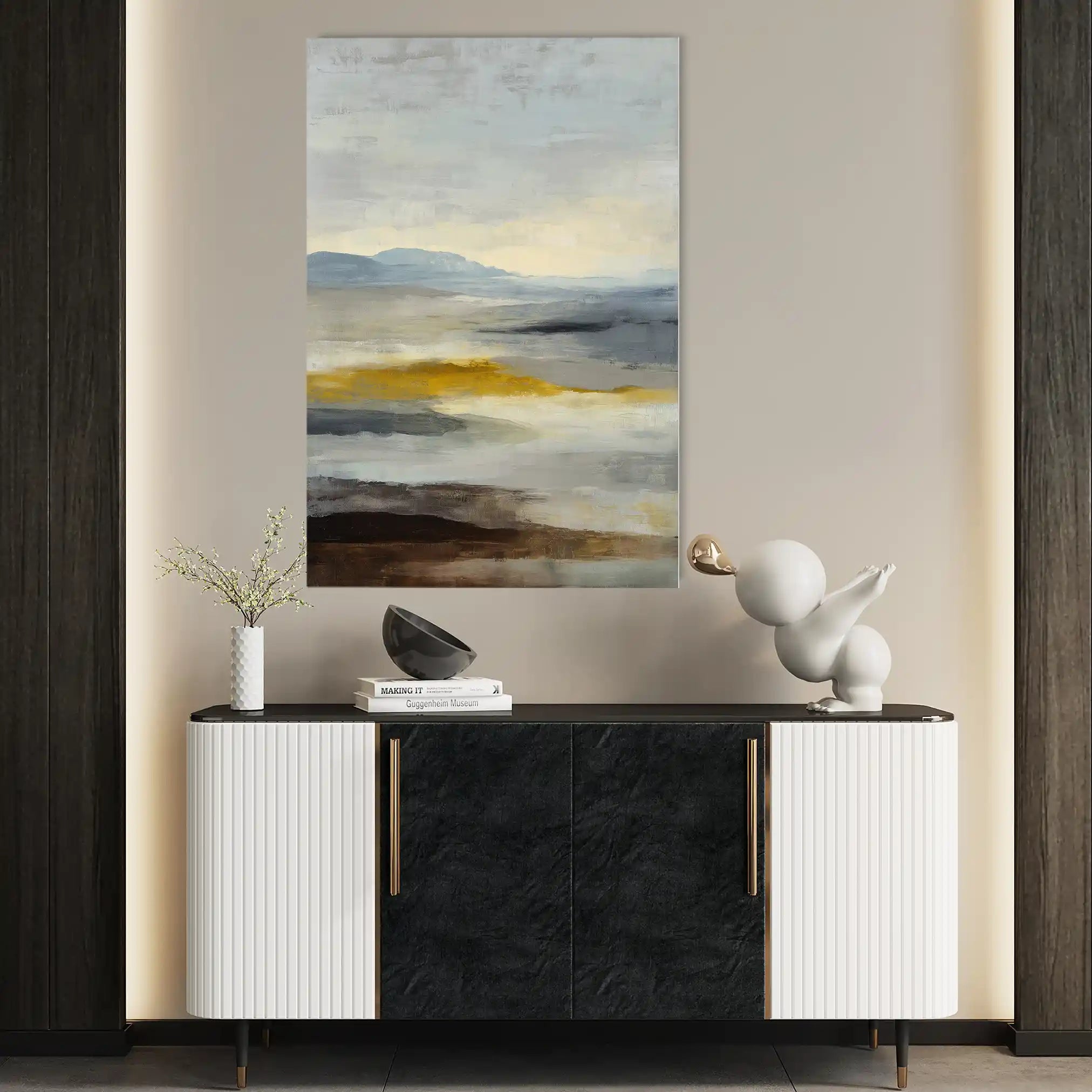 Abstract 2099 Canvas Art 60 x 40 cm / Stretched on hidden frame