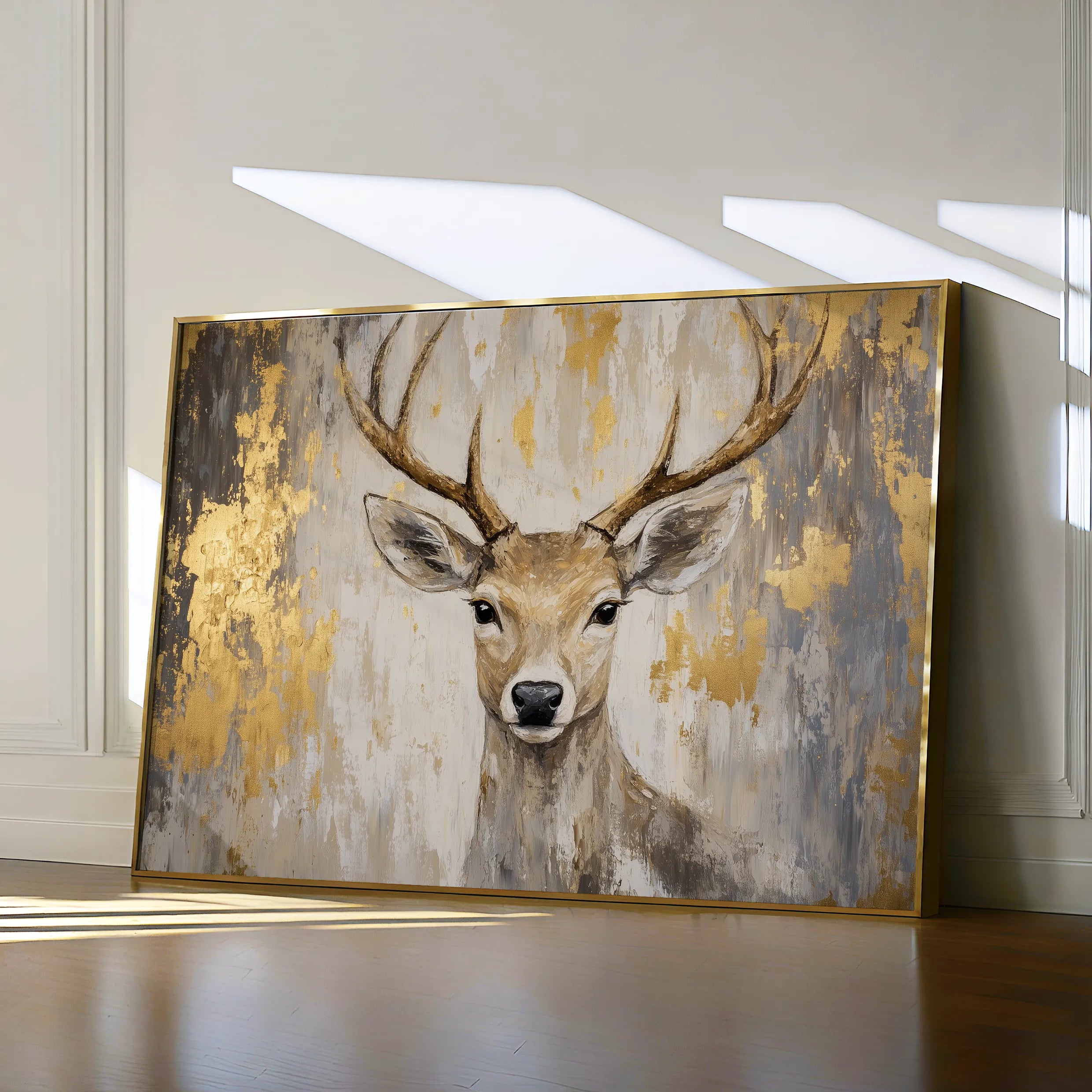 Animals Canvas Wall Art WAD210-AN 90 x 60 cm / Stretched on hidden frame