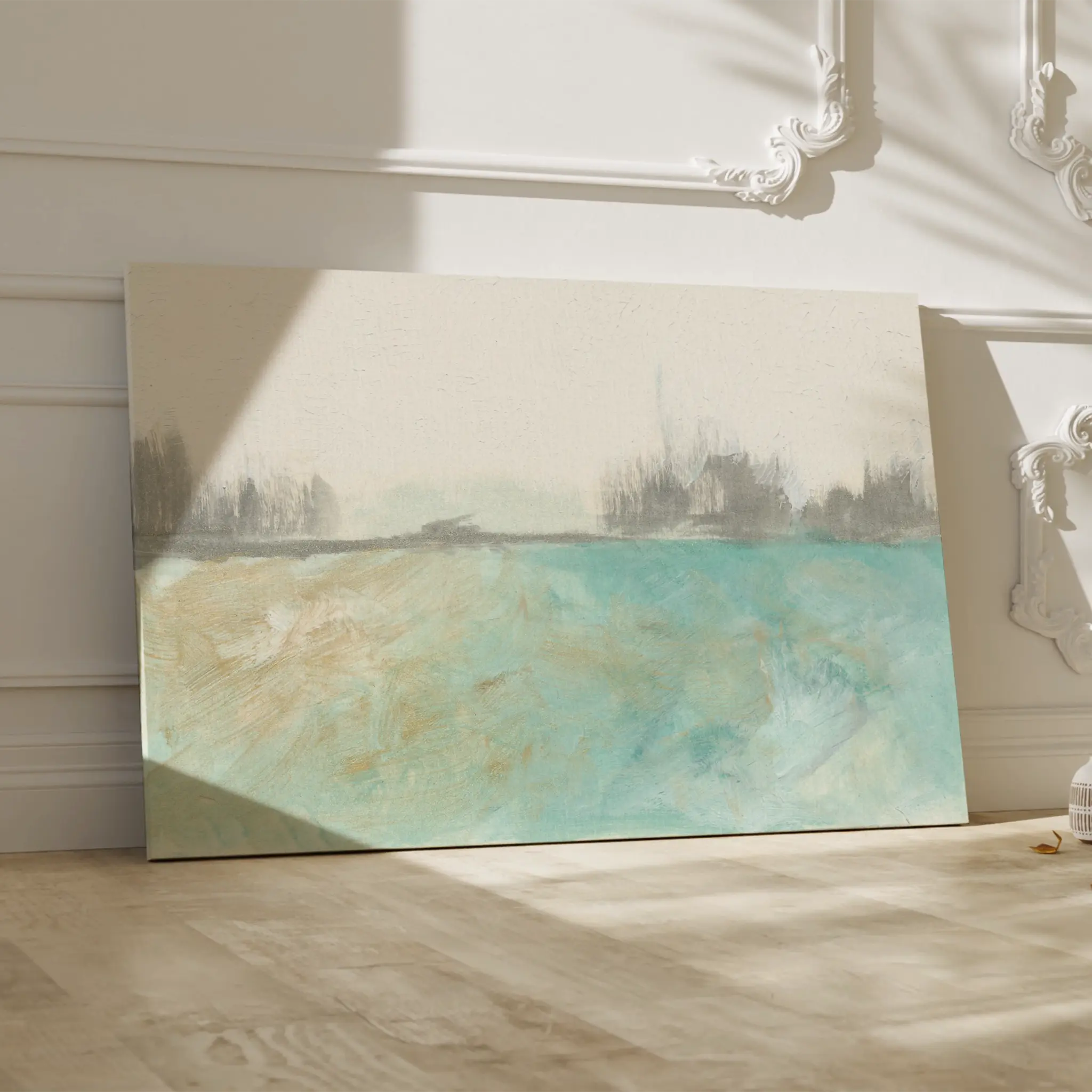 Abstract Canvas Wall Art WAD210-A 90 x 60 cm / Stretched on hidden frame