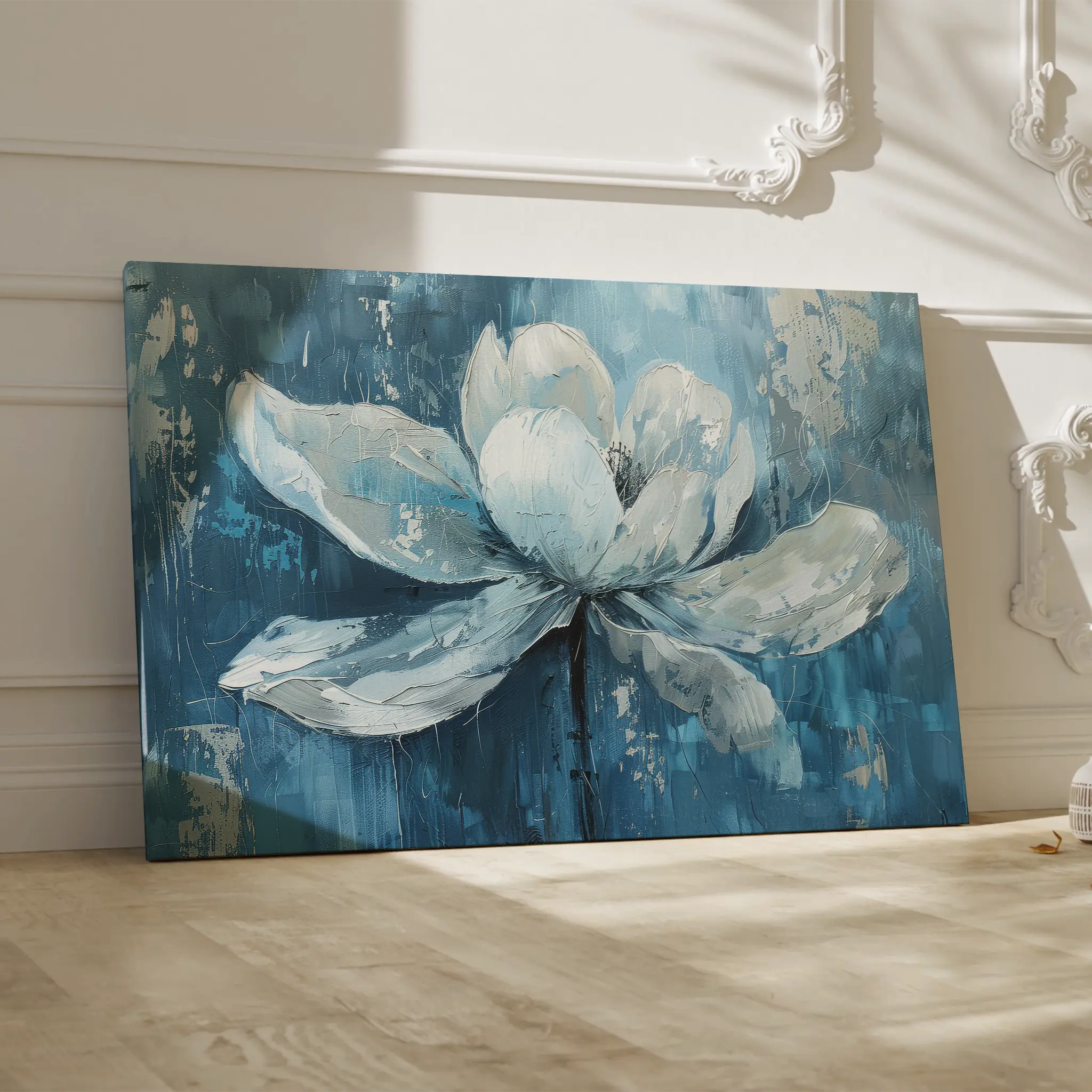 Floral Canvas Wall Art WAD210-F 90 x 60 cm / Stretched on hidden frame