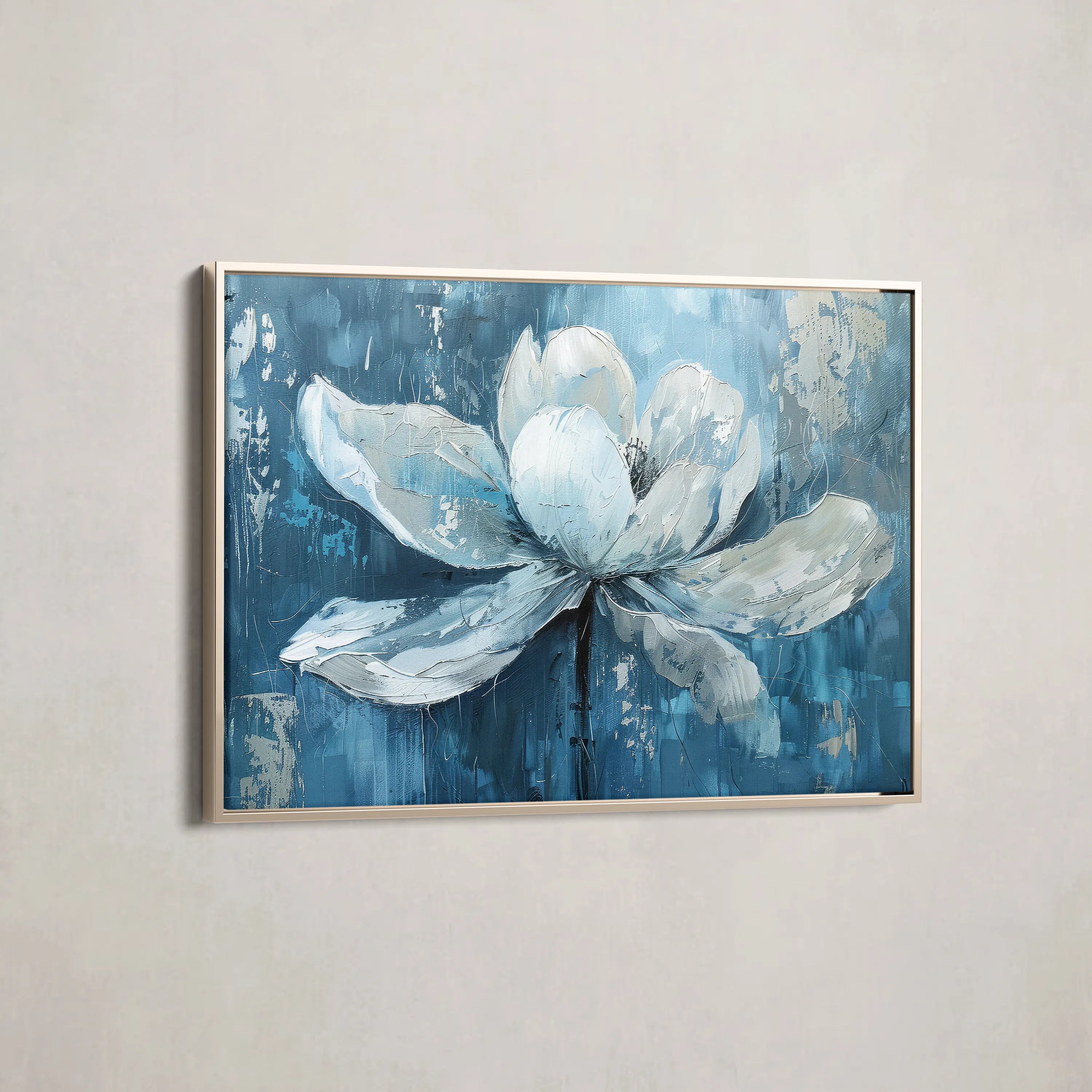 Floral Canvas Wall Art WAD210-F 90 x 60 cm / Stretched on hidden frame