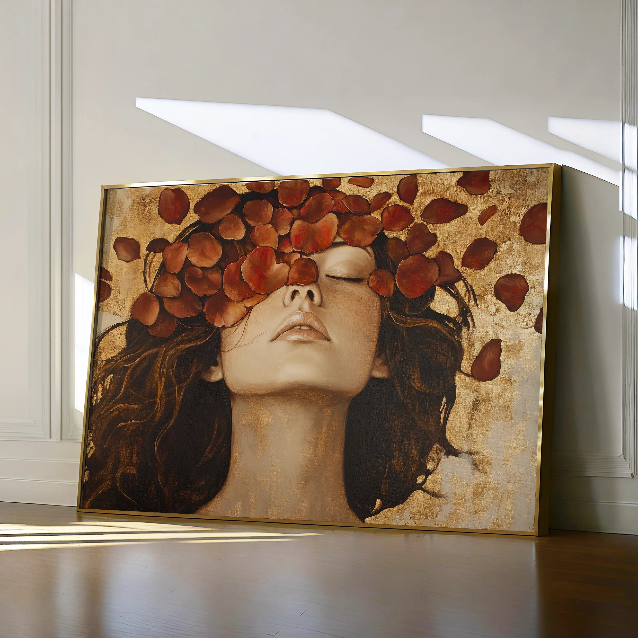 Portrait Canvas Wall Art WAD210-P 90 x 60 cm / Stretched on hidden frame