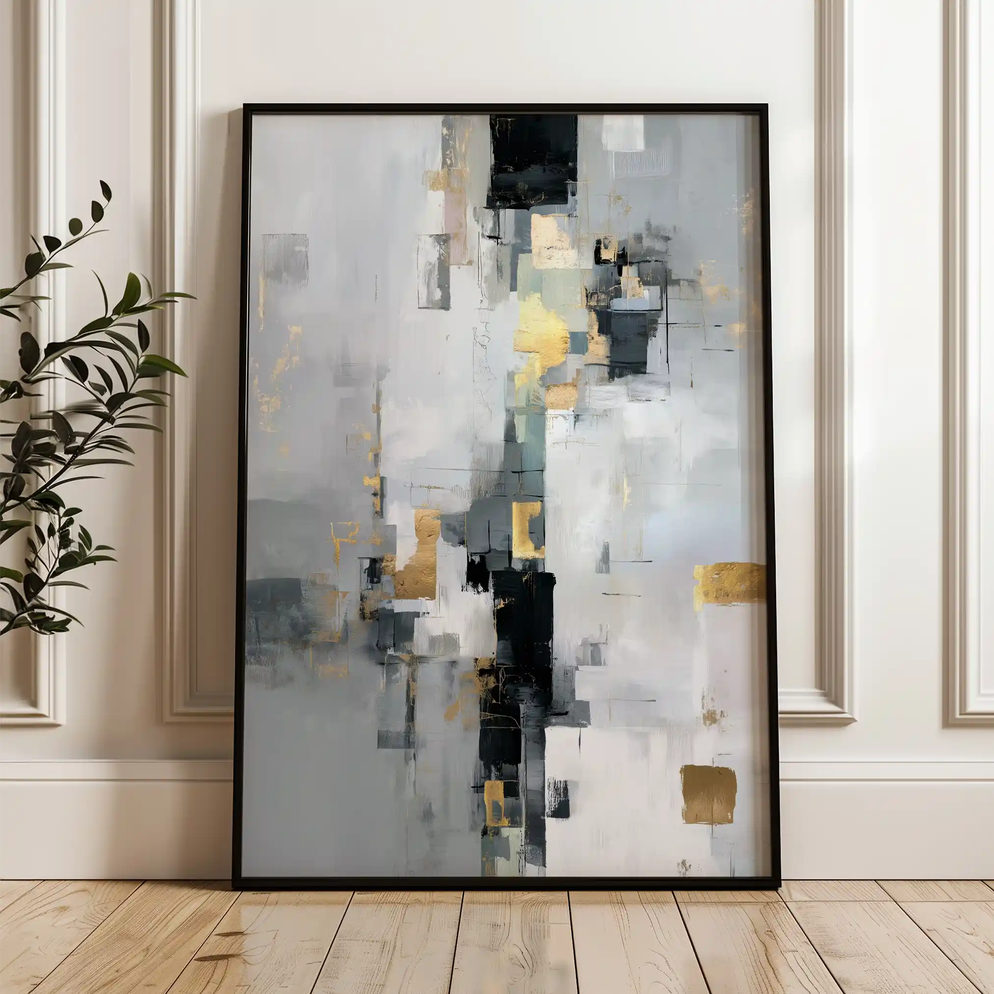 Abstract 2101 Canvas Art 60 x 40 cm / Stretched on hidden frame