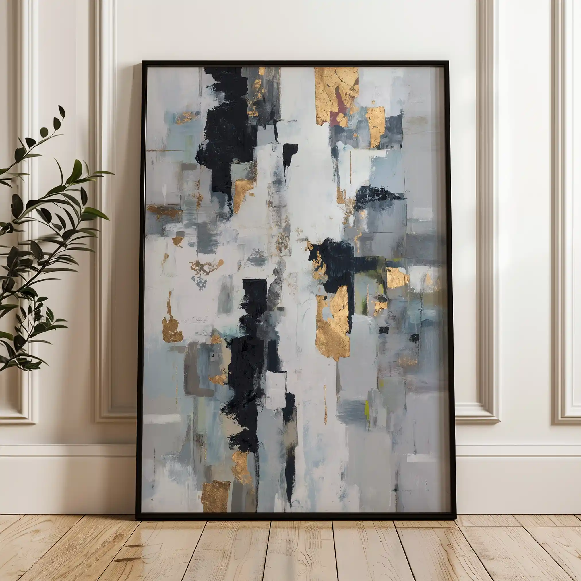 Abstract 2102 Canvas Art 60 x 40 cm / Stretched on hidden frame