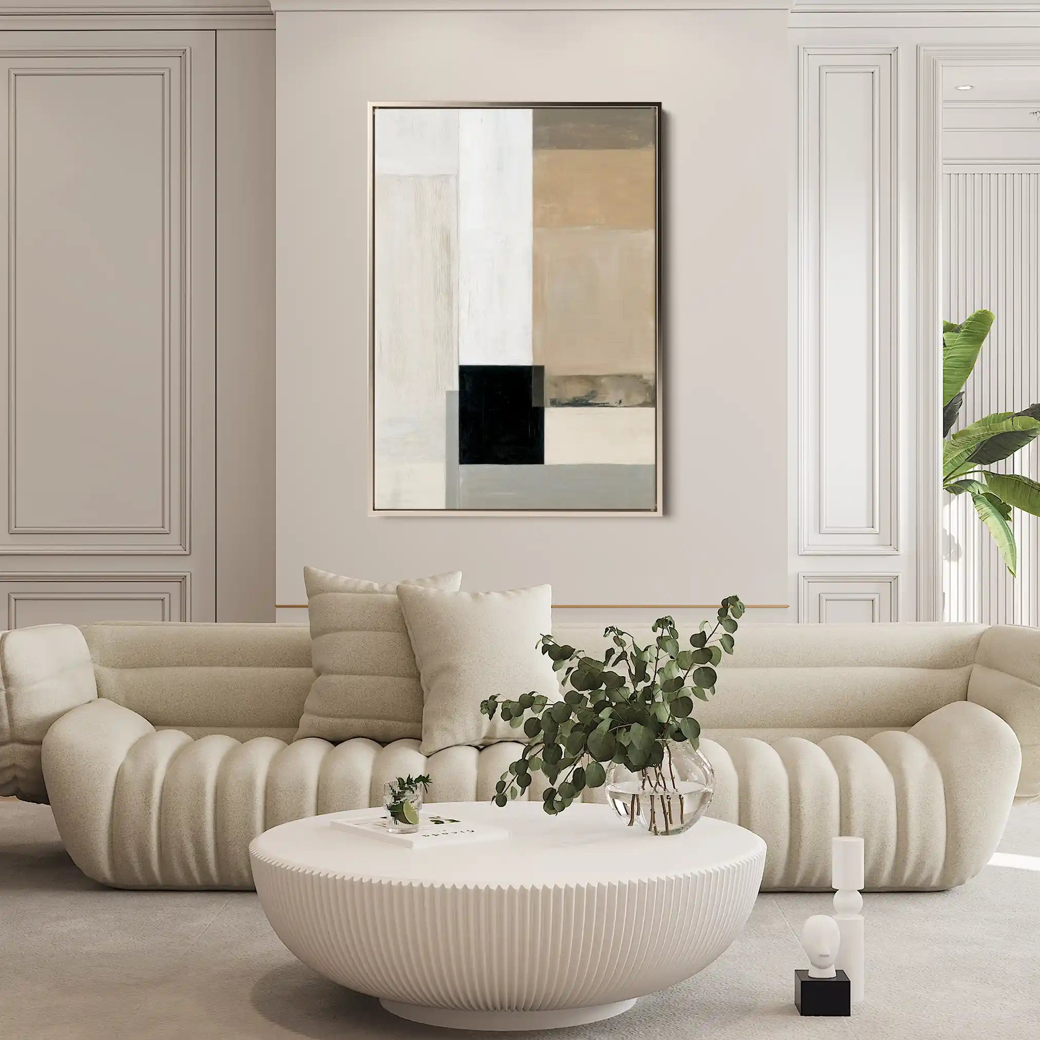 Abstract 2103 Canvas Art 60 x 40 cm / Stretched on hidden frame