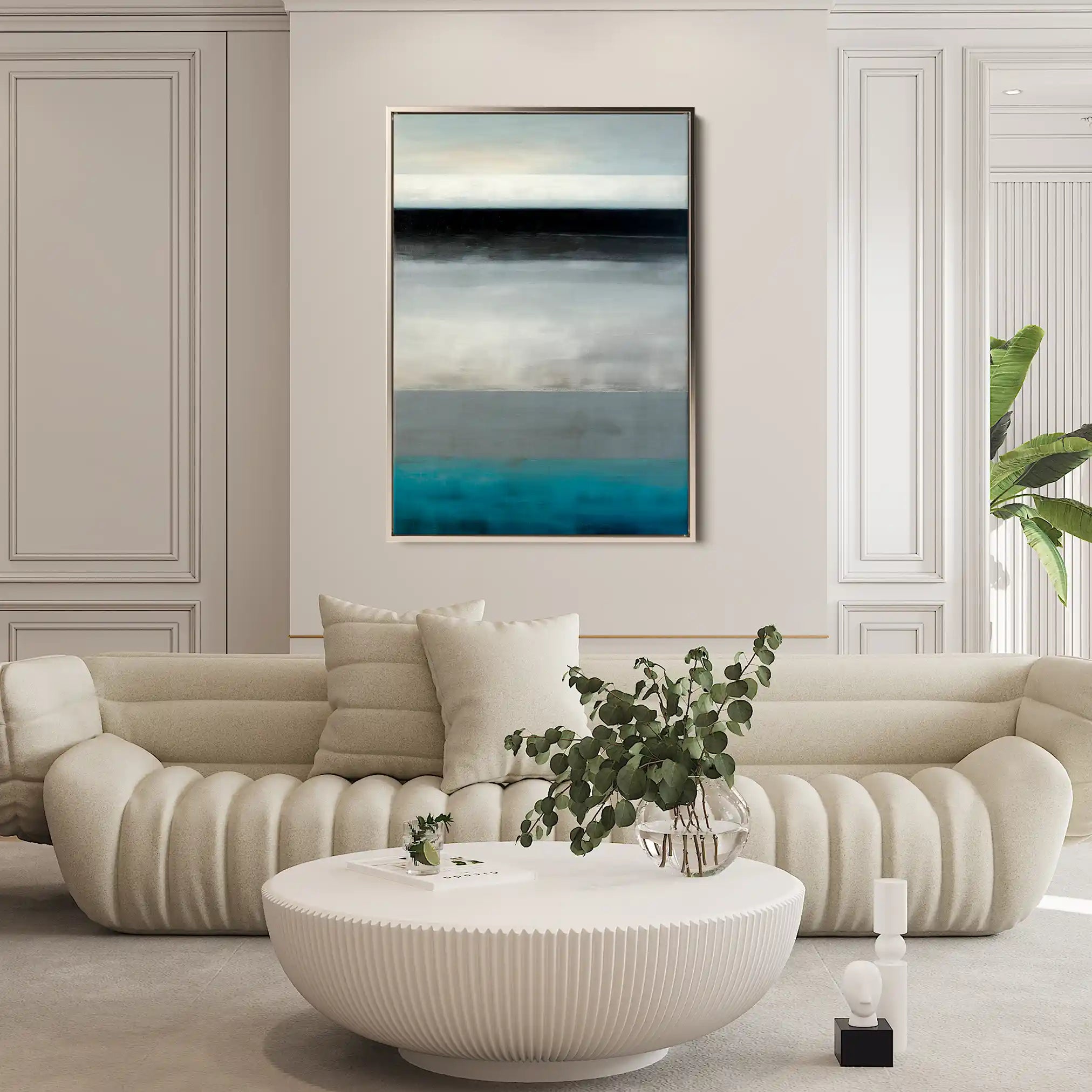 Abstract 2104 Canvas Art 60 x 40 cm / Stretched on hidden frame