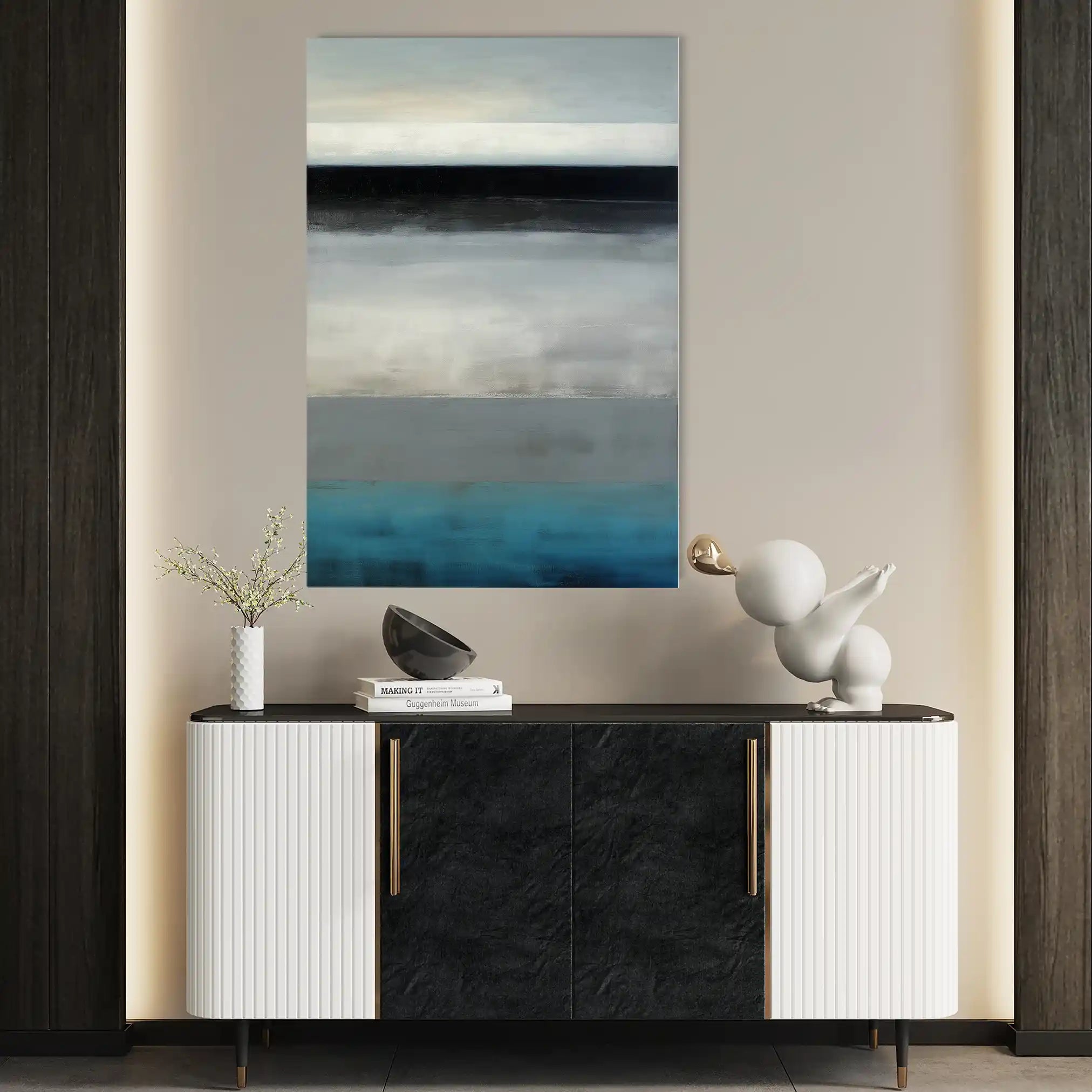 Abstract 2104 Canvas Art 60 x 40 cm / Stretched on hidden frame