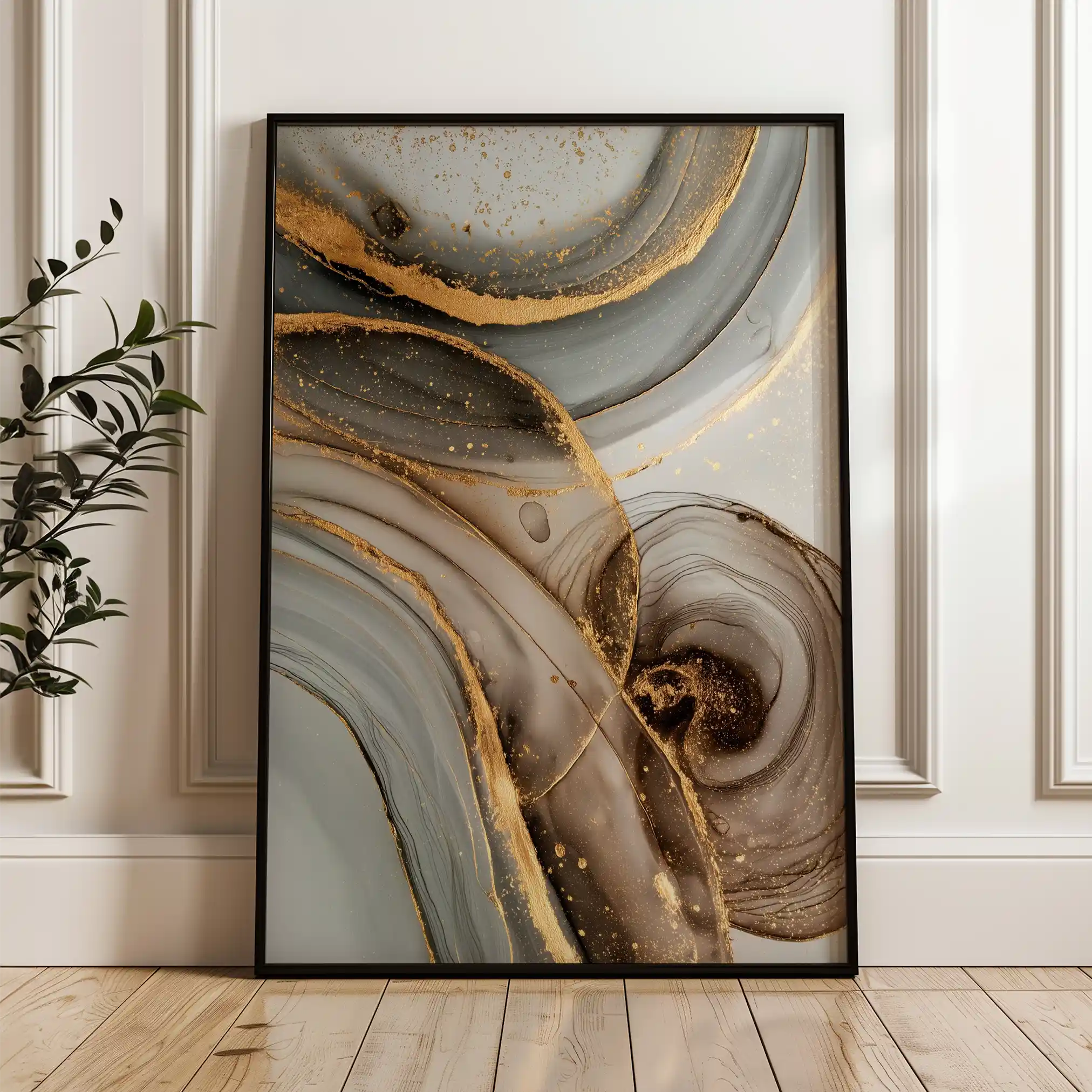 Abstract 2109 Canvas Art 60 x 40 cm / Stretched on hidden frame