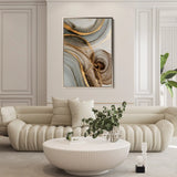 Abstract 2109 Canvas Art 60 x 40 cm / Stretched on hidden frame