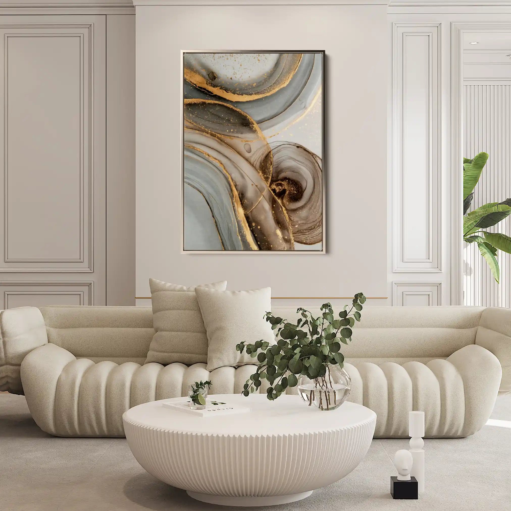 Abstract 2109 Canvas Art 60 x 40 cm / Stretched on hidden frame