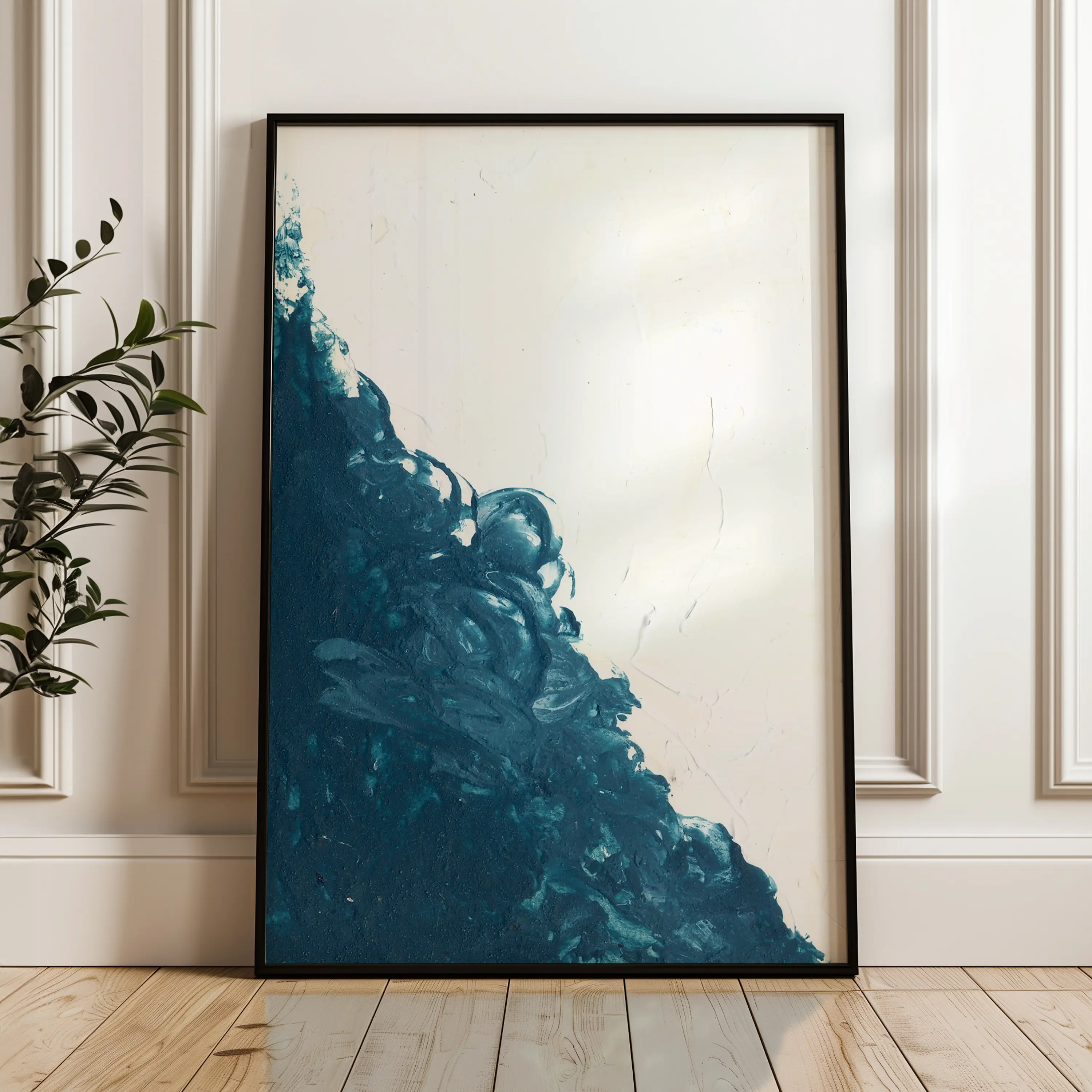 Abstract Canvas Wall Art WAD211-A 90 x 60 cm / Stretched on hidden frame