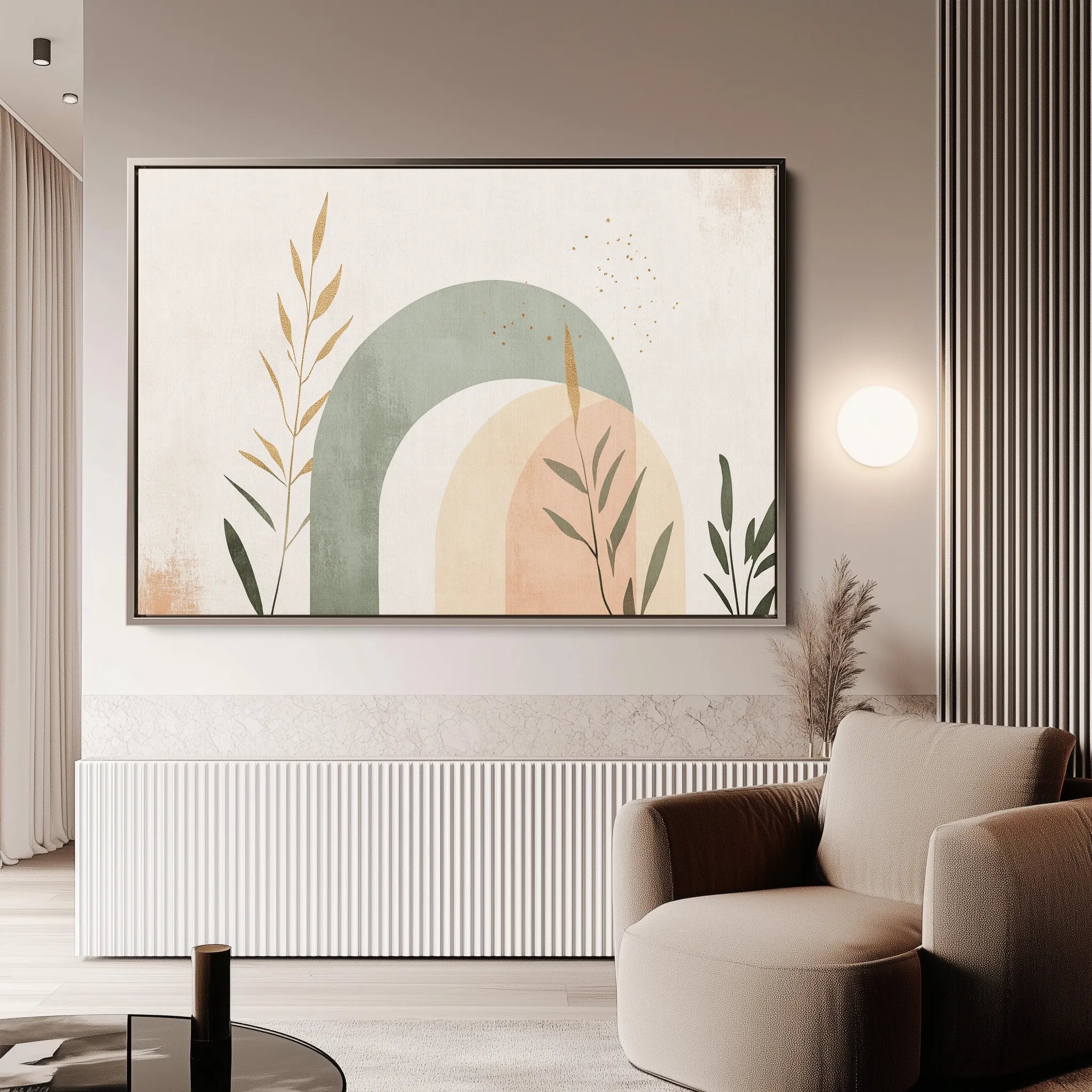 Boho Canvas Wall Art WAD211-BH 90 x 60 cm / Stretched on hidden frame