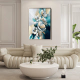 Floral Canvas Wall Art WAD211-F 90 x 60 cm / Stretched on hidden frame