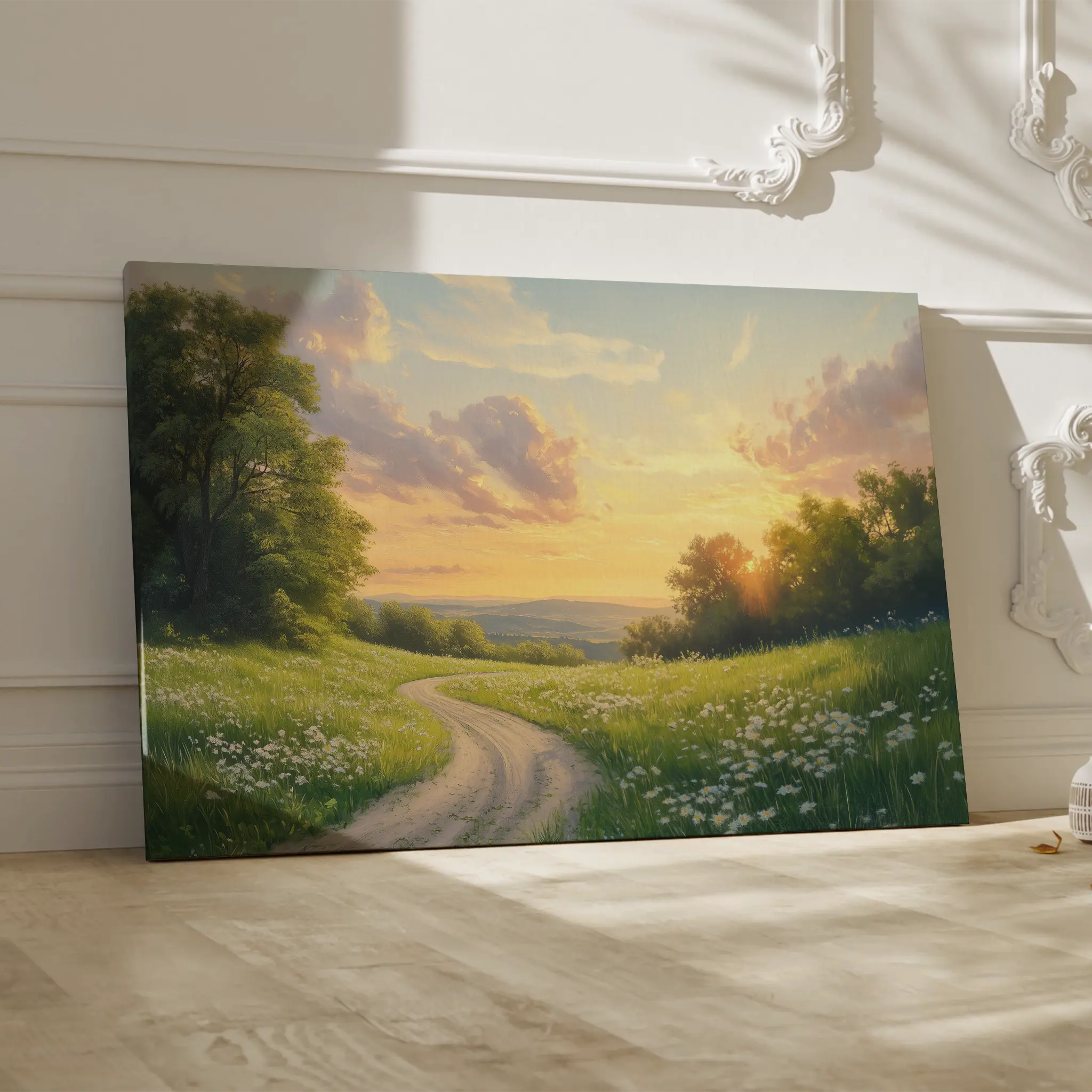 Landscape Canvas Wall Art WAD211-L 90 x 60 cm / Stretched on hidden frame