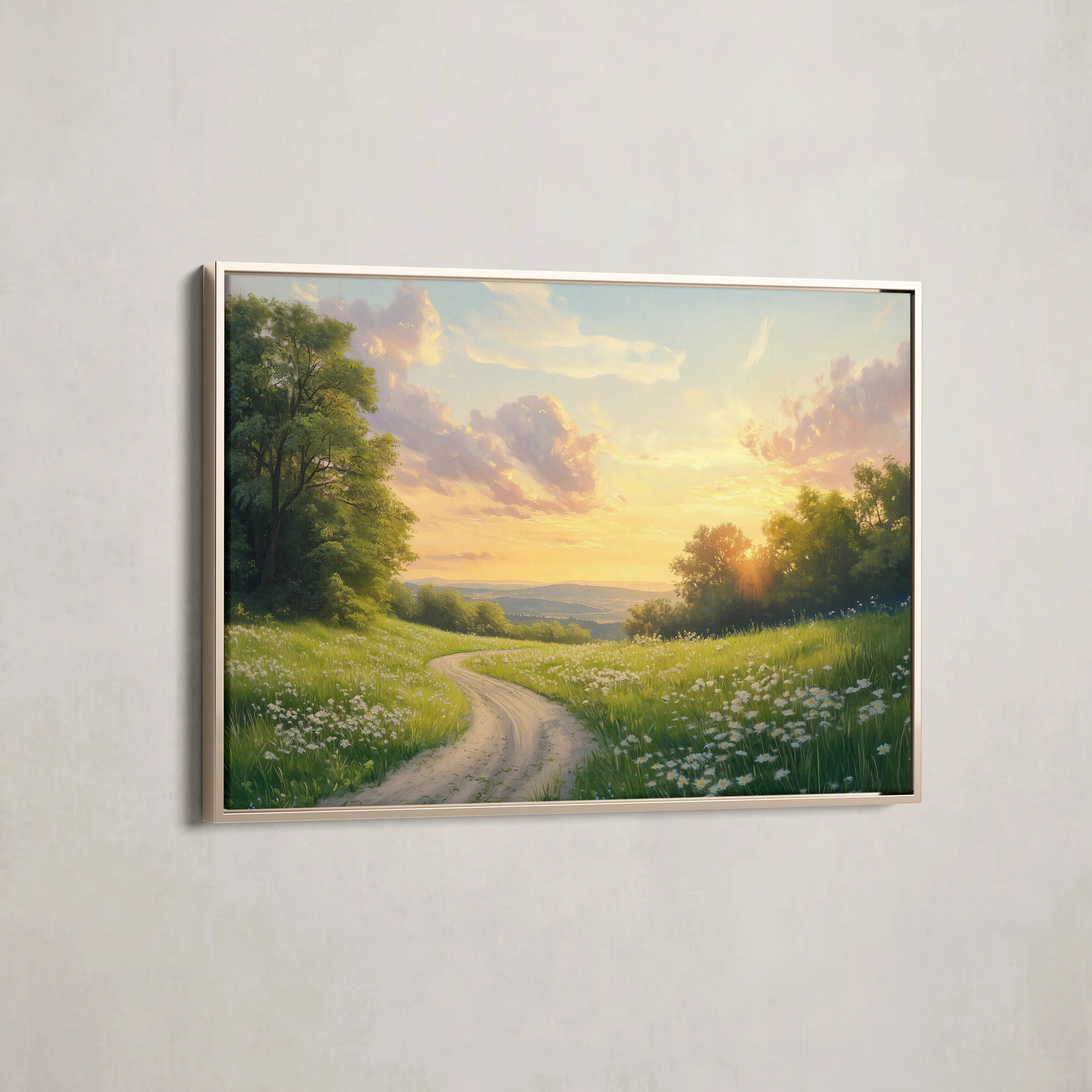 Landscape Canvas Wall Art WAD211-L 90 x 60 cm / Stretched on hidden frame