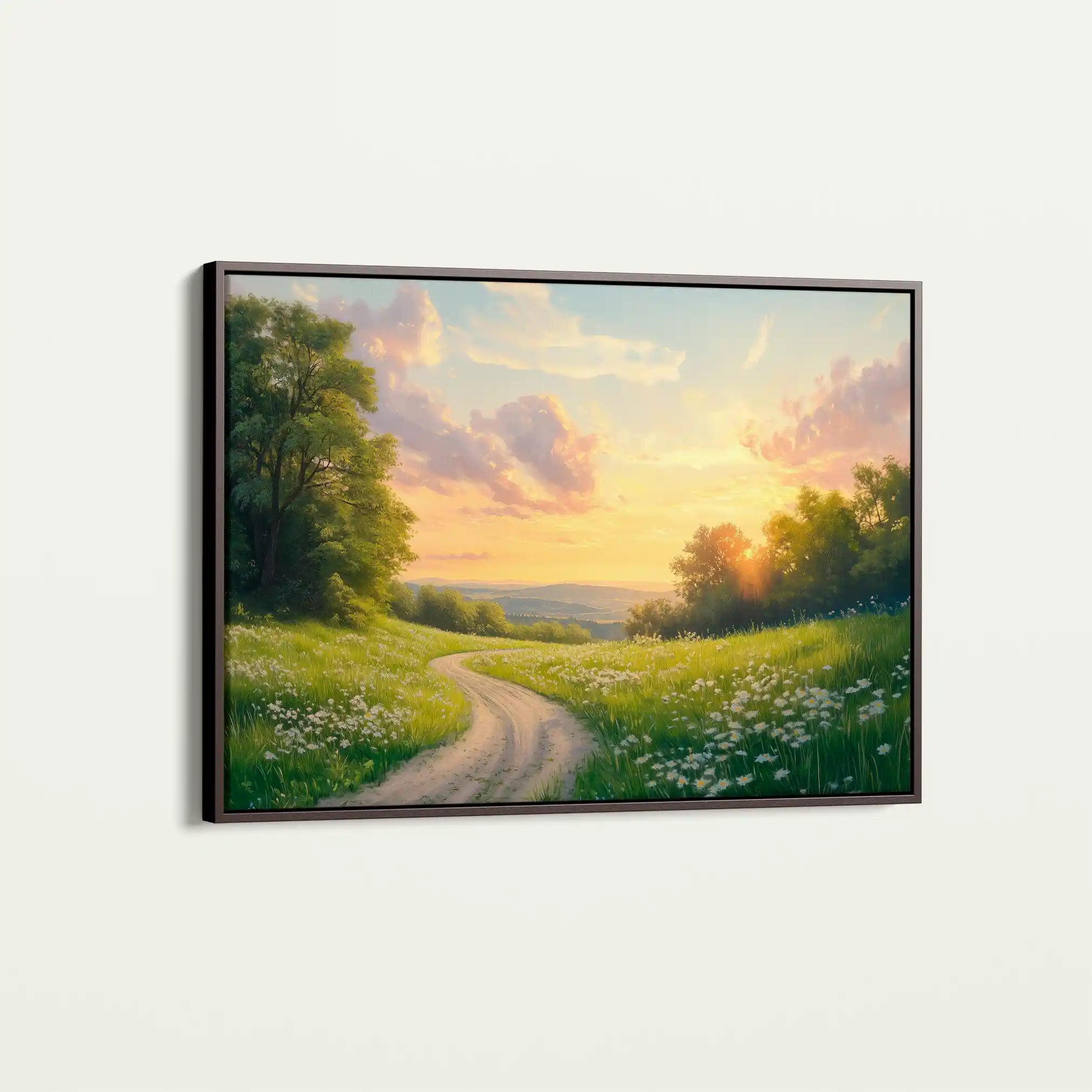 Landscape 211 Canvas Art 90 x 60 cm / Stretched on hidden frame