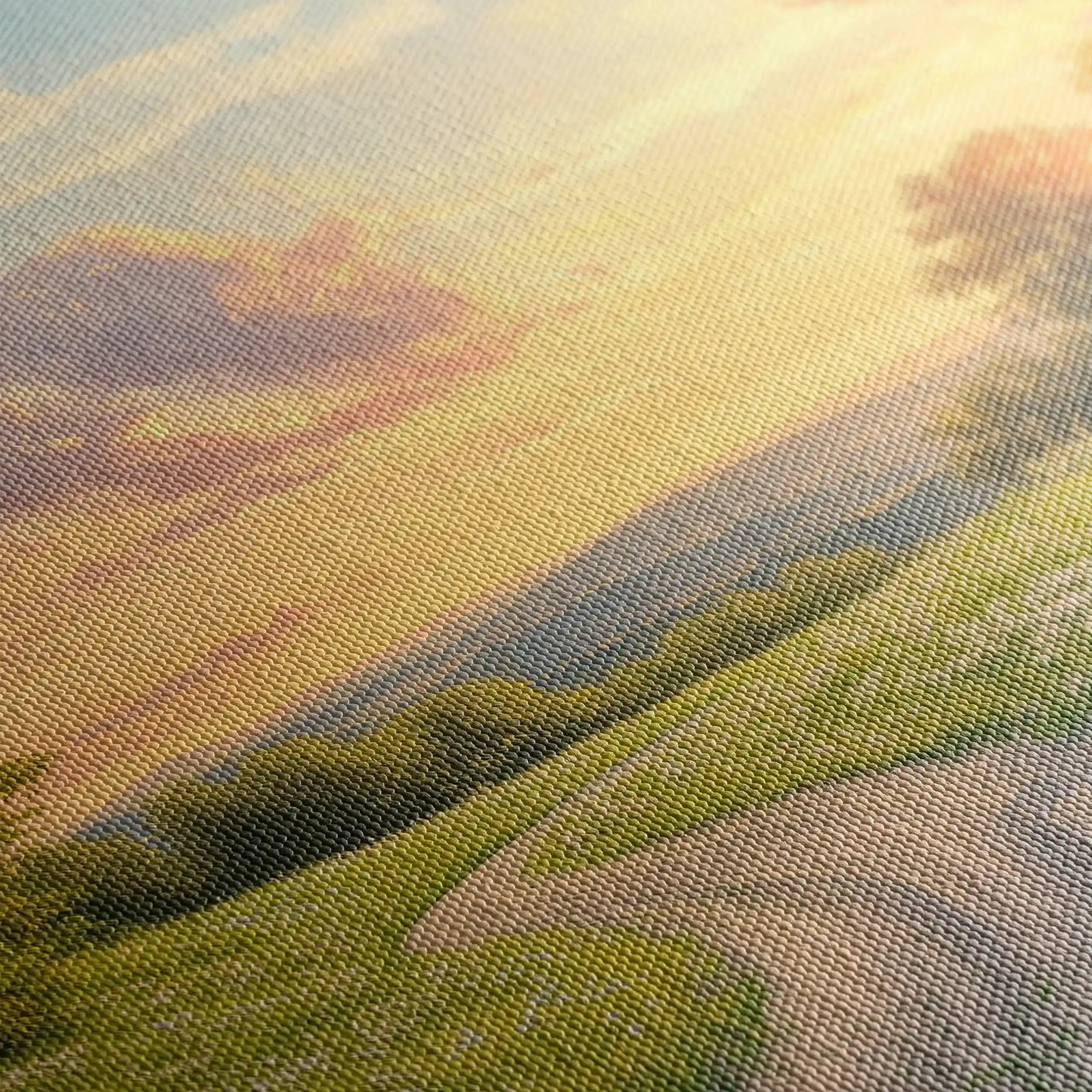 Landscape 211 Canvas Art 90 x 60 cm / Stretched on hidden frame