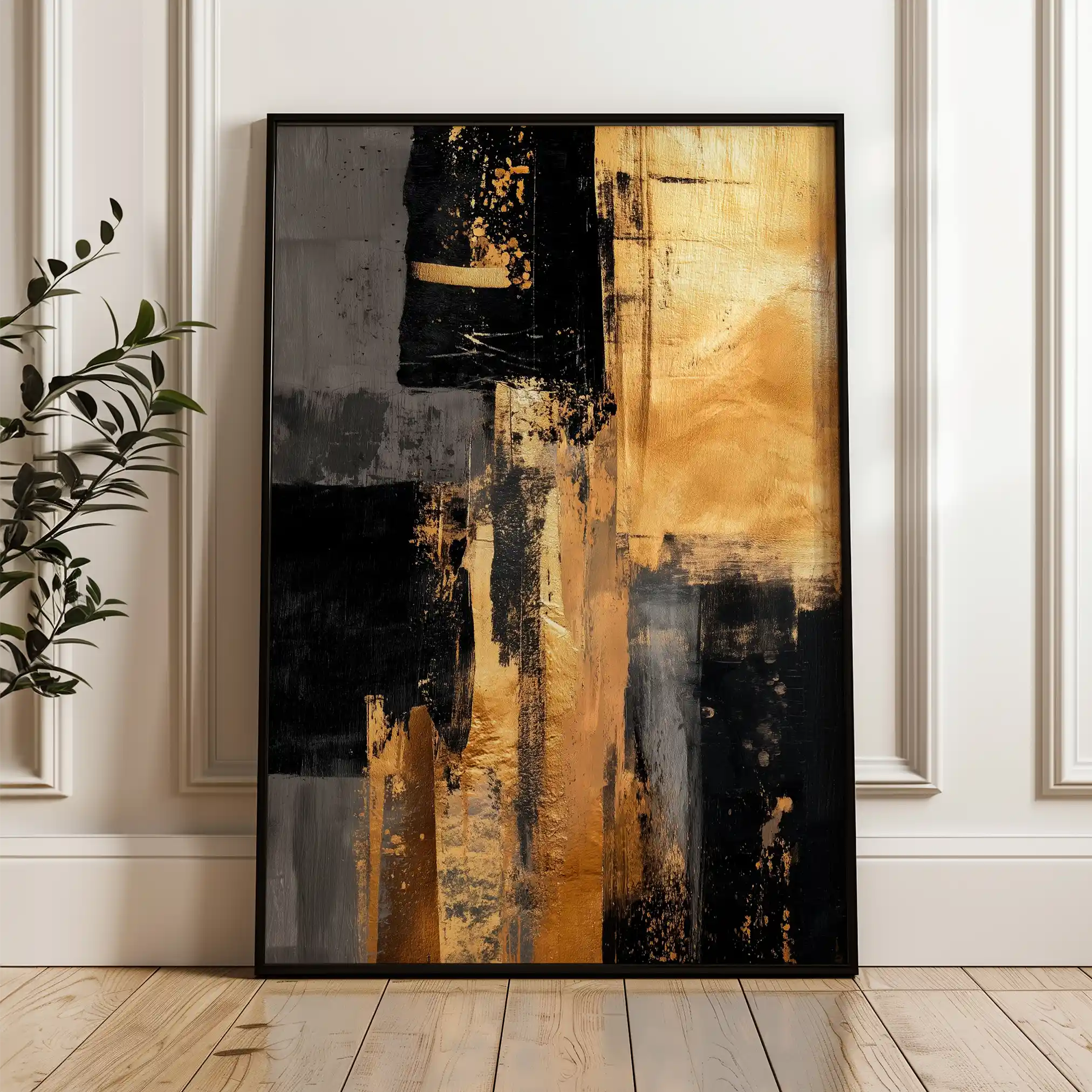 Abstract 2116 Canvas Art 60 x 40 cm / Stretched on hidden frame