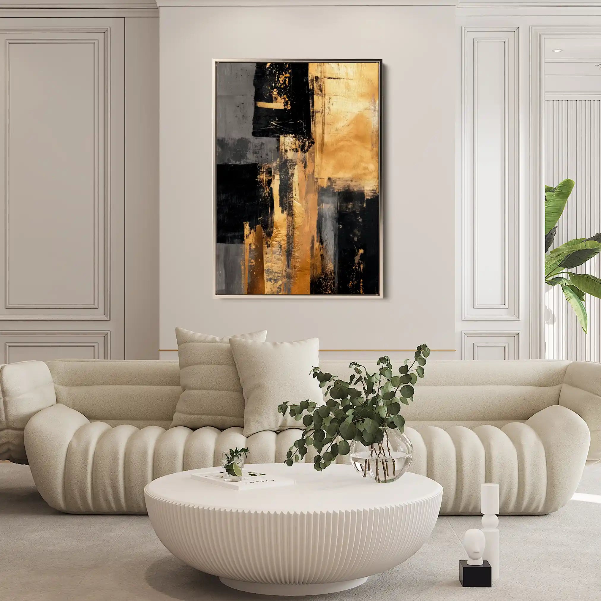 Abstract 2116 Canvas Art 60 x 40 cm / Stretched on hidden frame