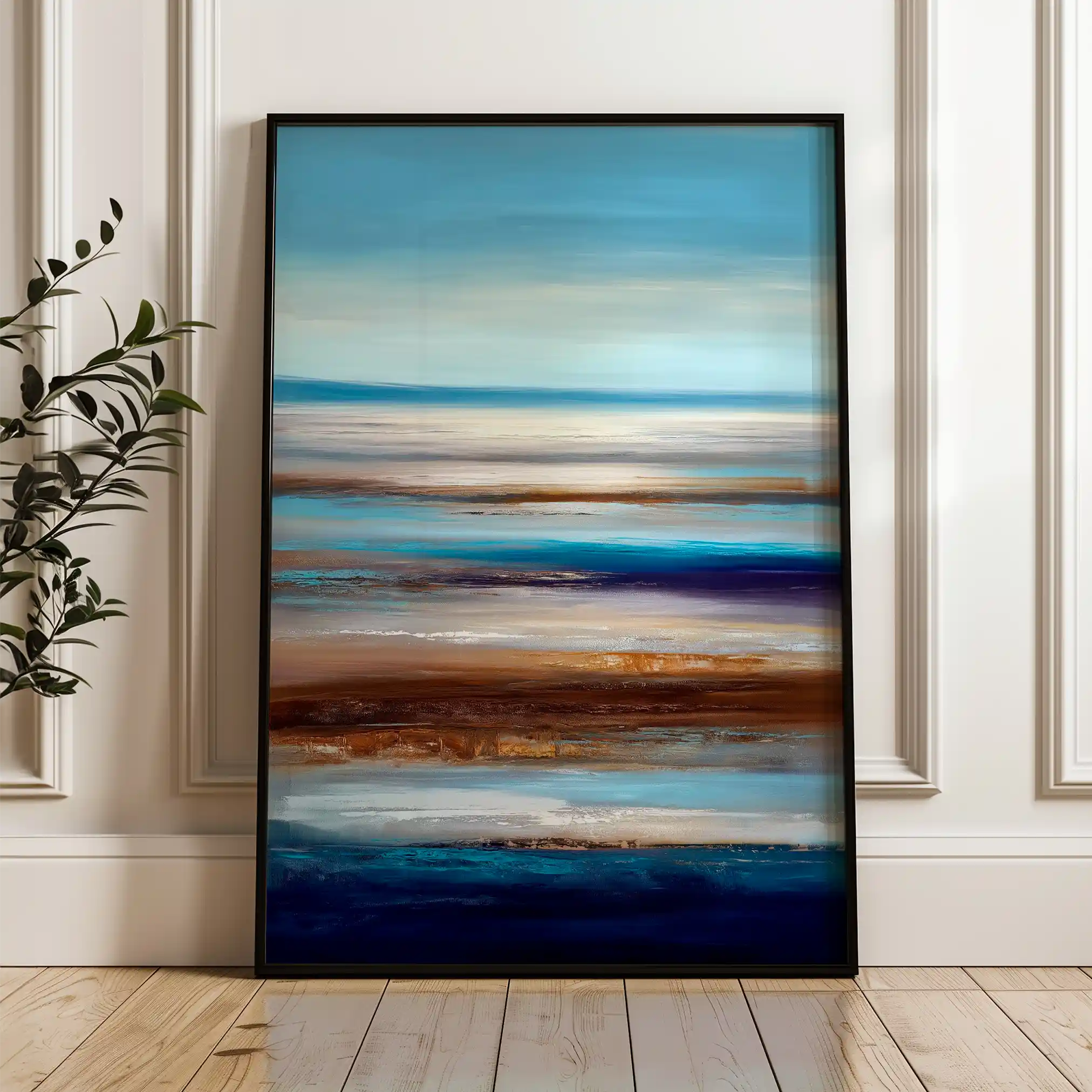 Abstract 2117 Canvas Art 60 x 40 cm / Stretched on hidden frame